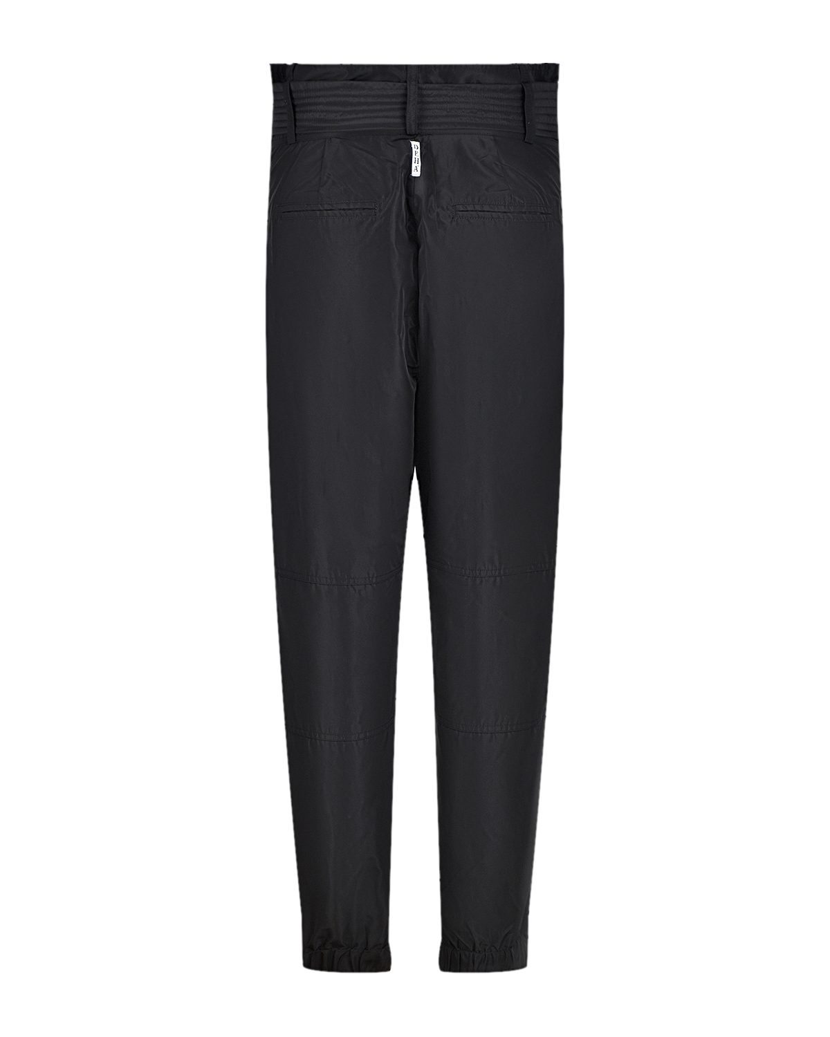 Черные брюки с широким поясом Deha, размер 40, цвет черный - фото 4