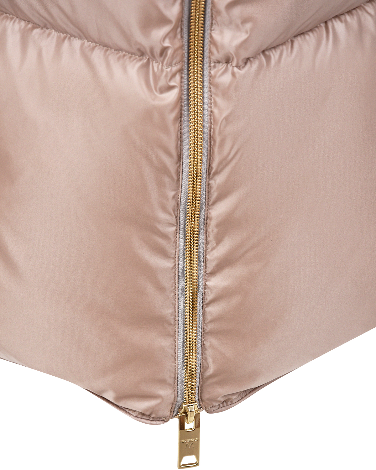 Пуховое пальто-миди Diego M, размер 40, цвет кремовый - фото 11