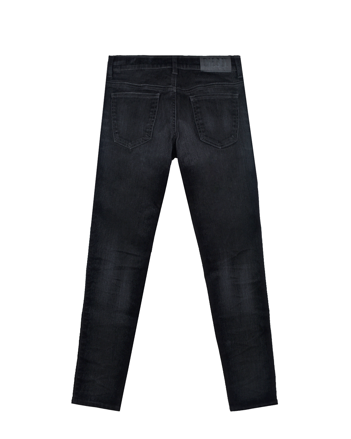 Черные джинсы для девочек Diesel детские, размер 176, цвет черный - фото 2