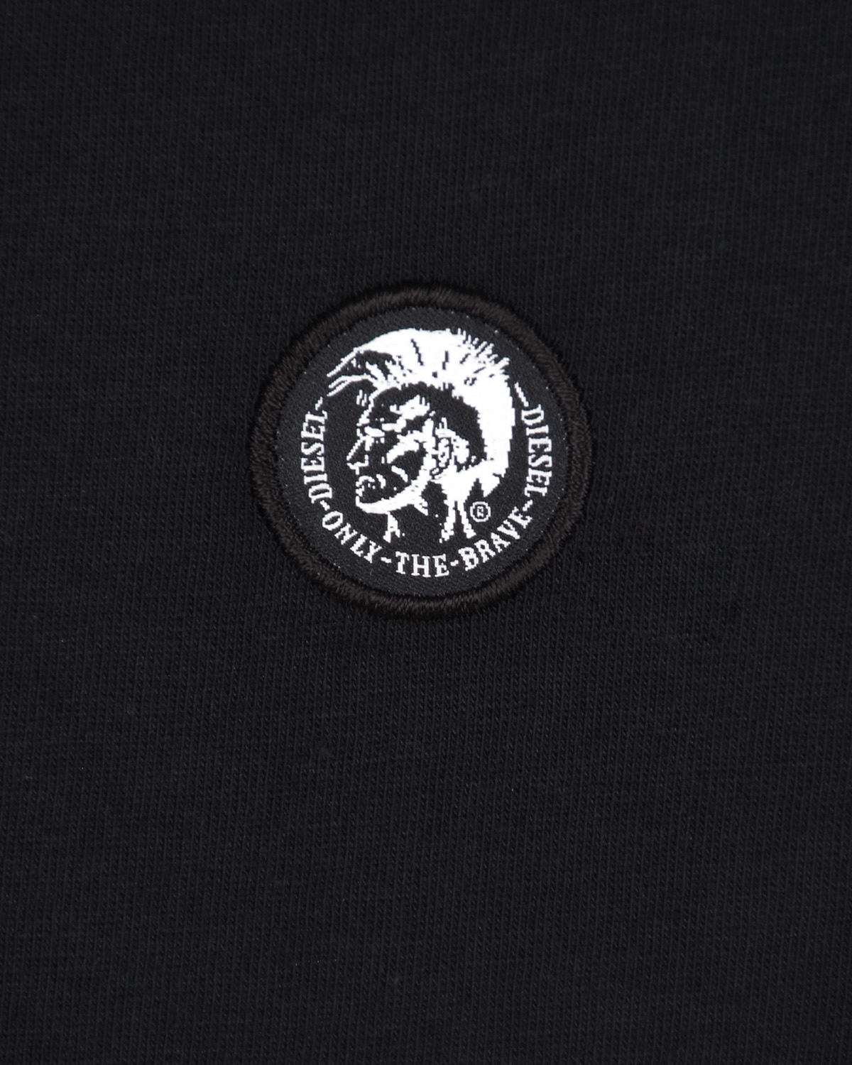 Черная футболка с логотипом Diesel детская, размер 152, цвет черный - фото 3