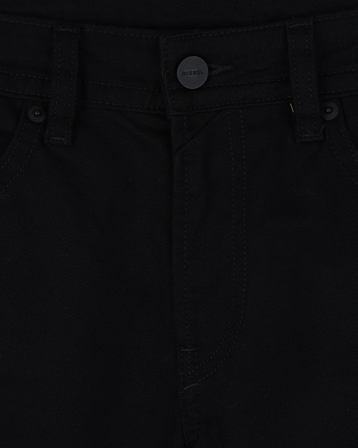 Узкие джинсы для мальчиков Diesel детские, размер 116, цвет черный - фото 6