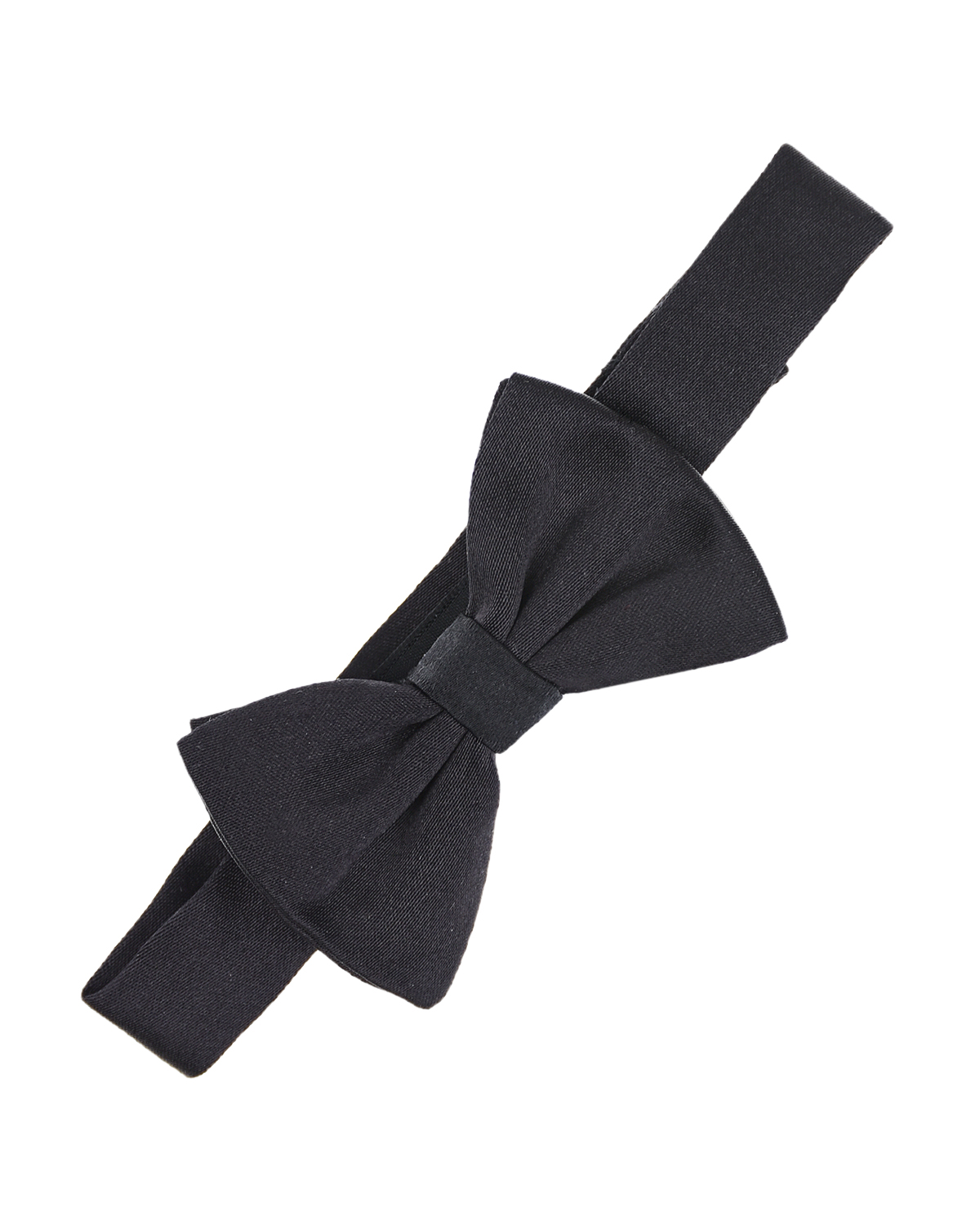 Черный галстук-бабочка из шелка Dolce&Gabbana детский, размер unica