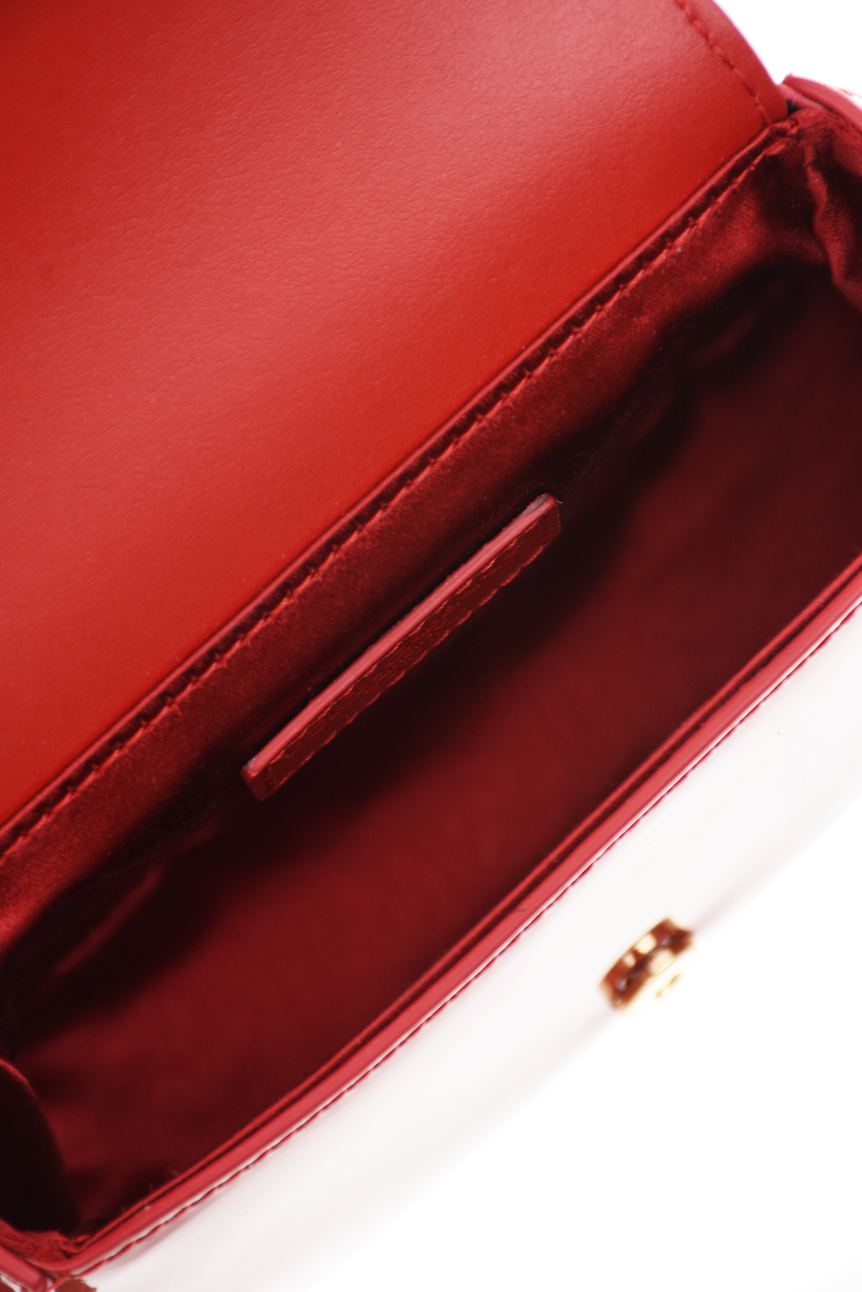 Красная сумка из лакированной кожи, 16x10x5 см Dolce&Gabbana детская, размер unica, цвет красный - фото 5