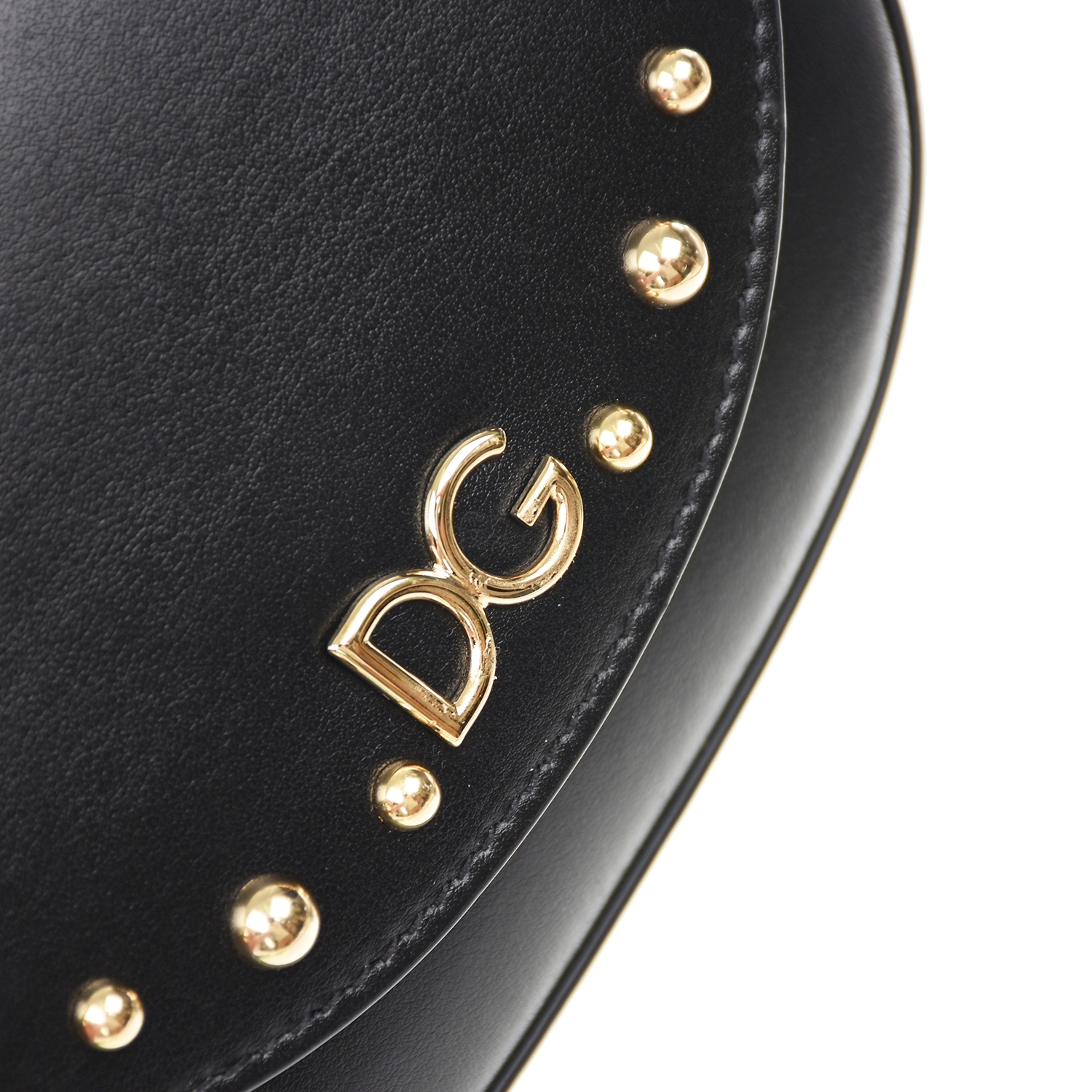 Черная сумка с заклепками, 16x10x5 см Dolce&Gabbana детская, размер unica, цвет черный - фото 5