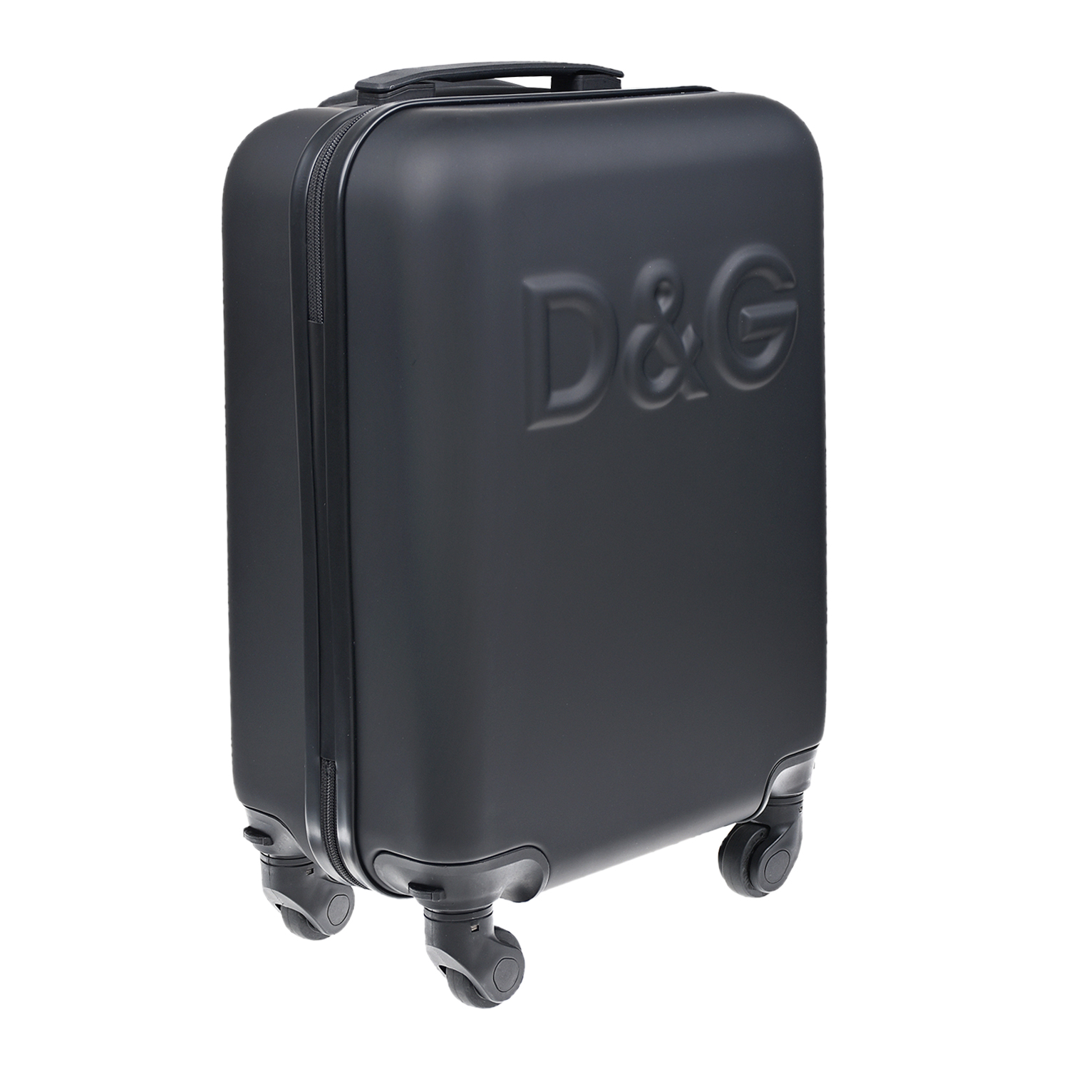 Черный чемодан с логотипом 30х20х43 см Dolce&Gabbana детский, размер unica - фото 2