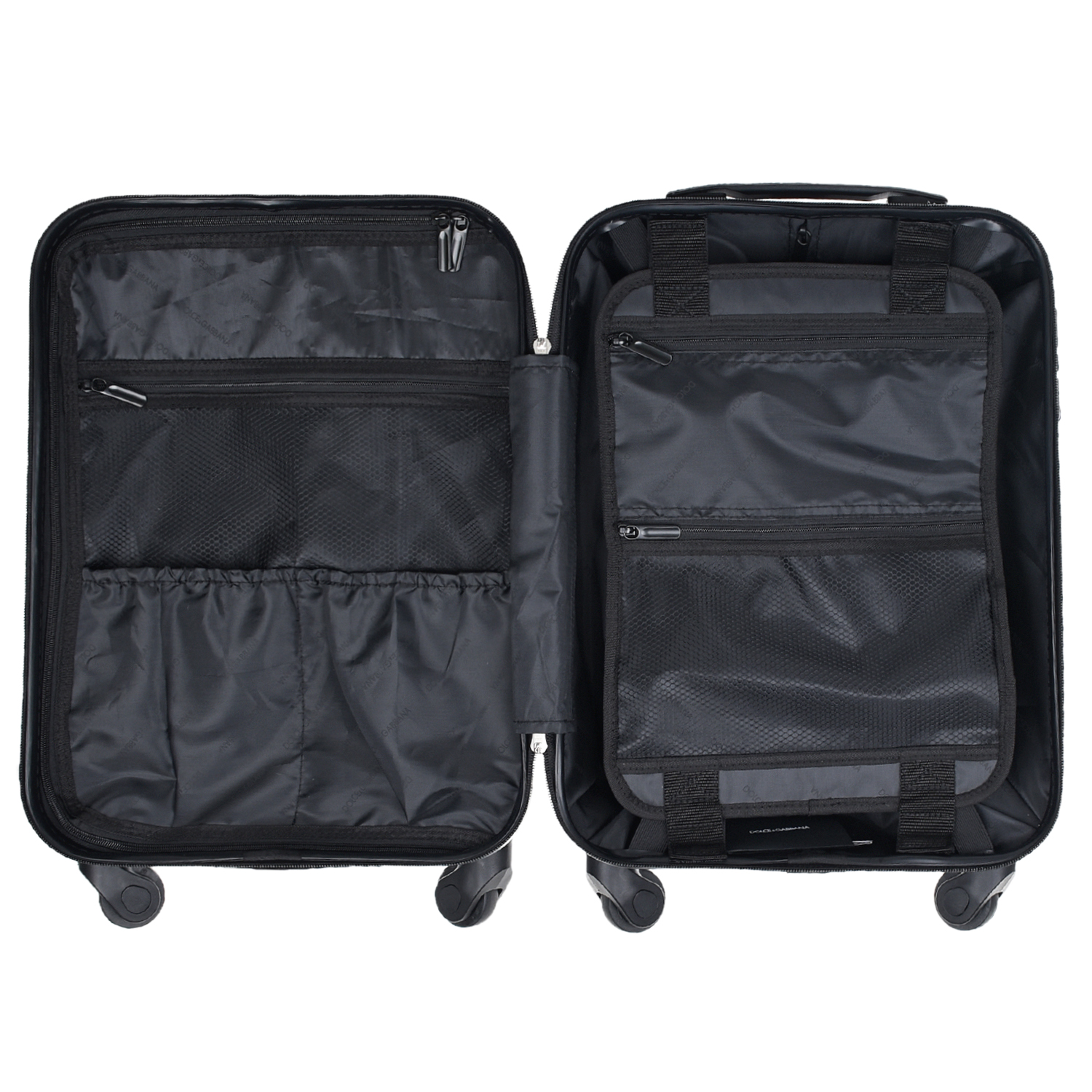 Черный чемодан с логотипом 30х20х43 см Dolce&Gabbana детский, размер unica - фото 4