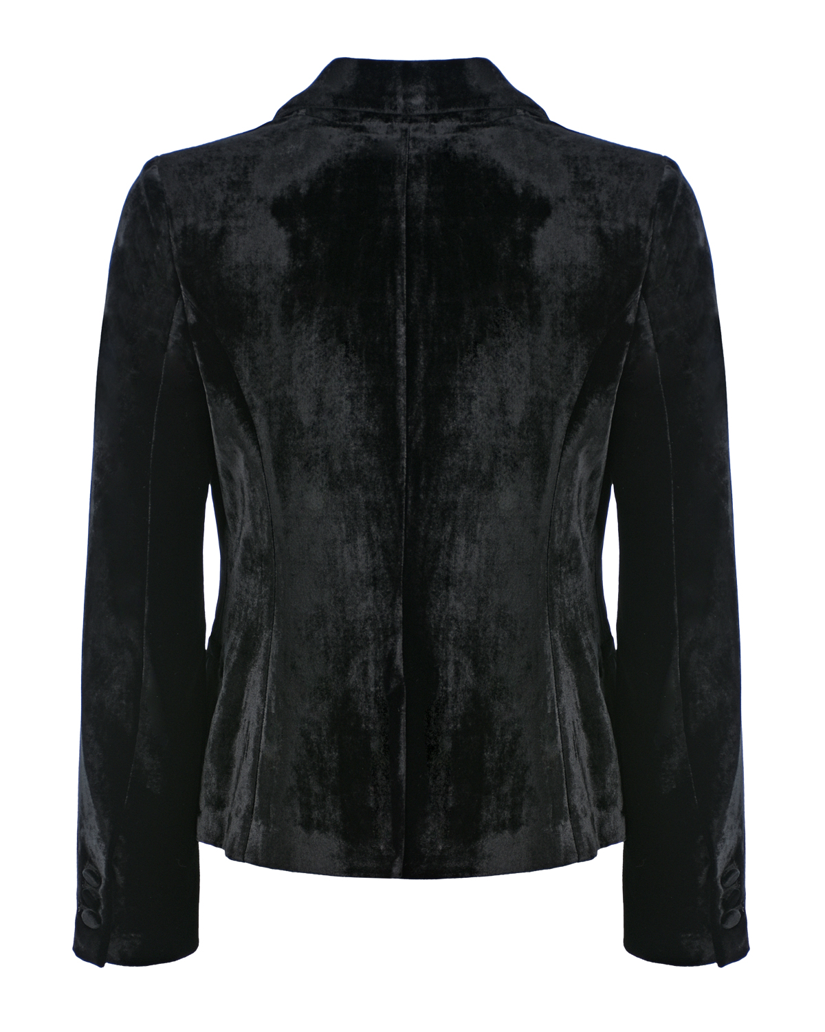 Черный бархатный пиджак Emporio Armani детский, размер 140 - фото 3
