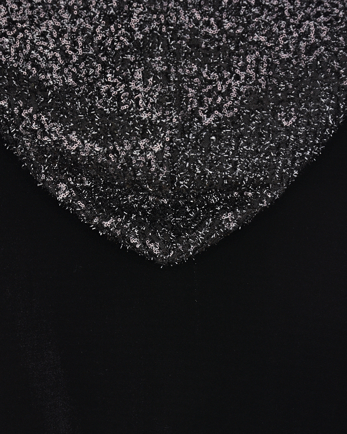 Спортивная куртка из велюра с отделкой из пайеток Ermanno Scervino детская, размер 116, цвет черный - фото 4