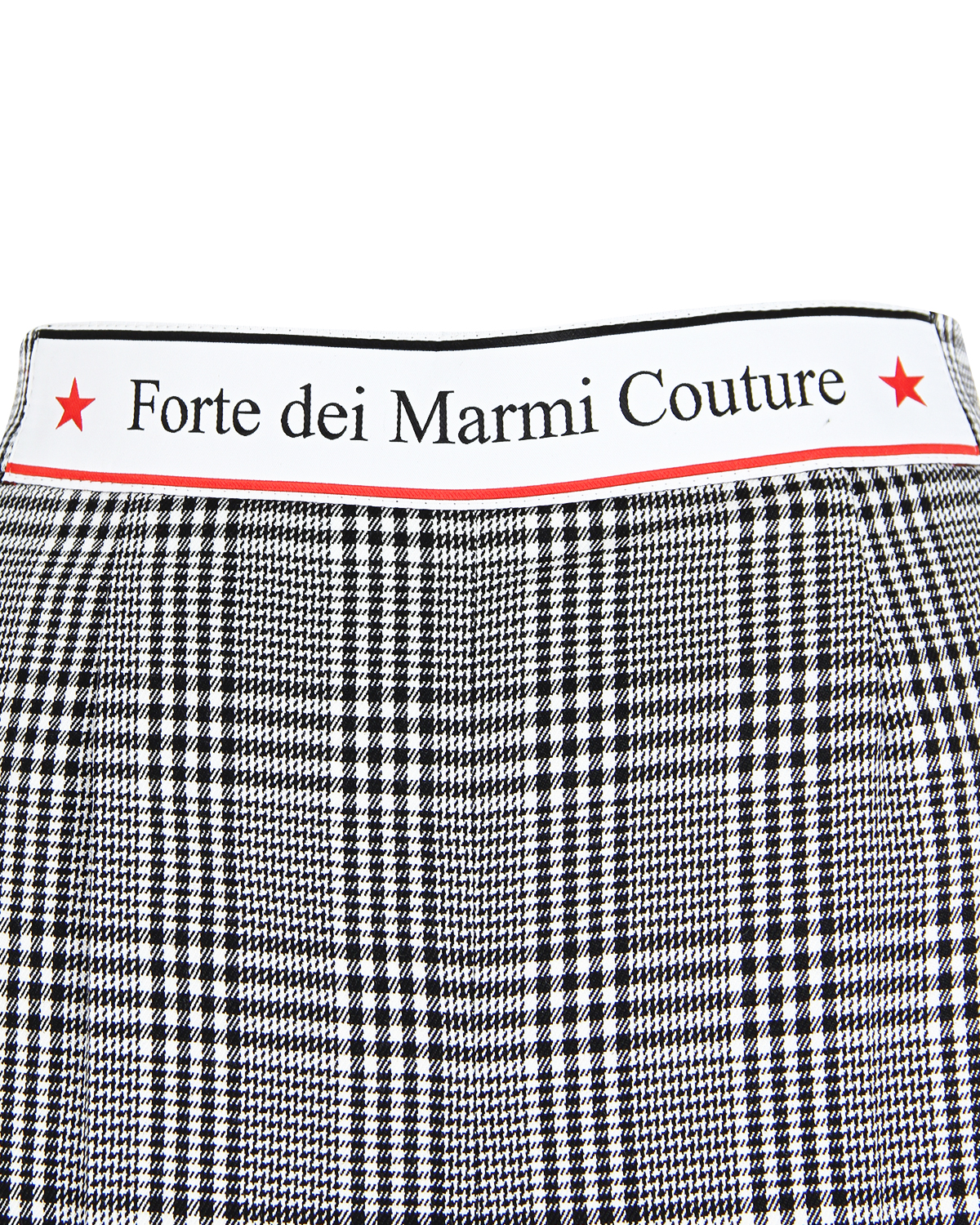 Прямые брюки в клетку Forte dei Marmi Couture, размер 42, цвет серый - фото 6