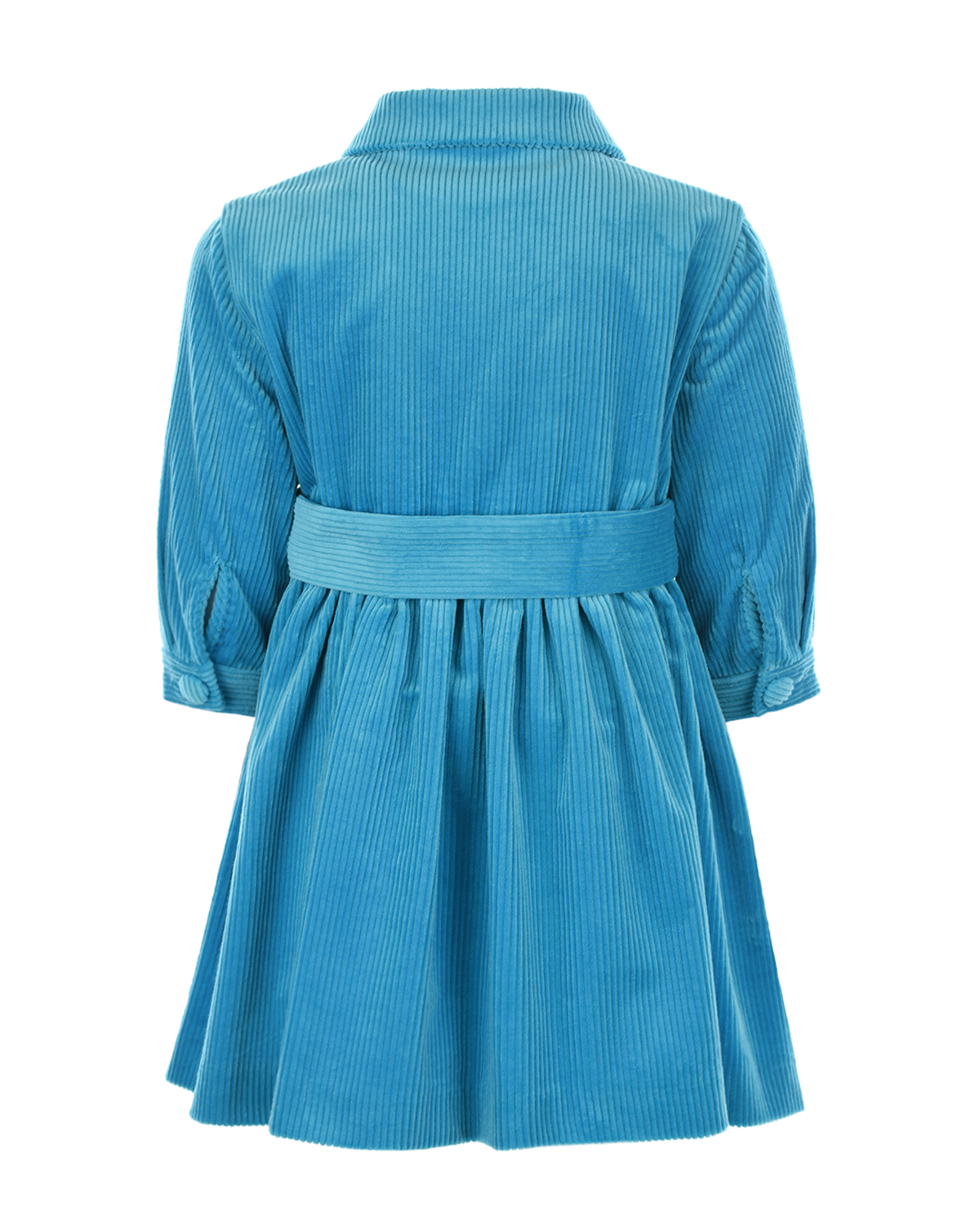 Вельветовое платье с поясом GUCCI детское, размер 104, цвет нет цвета - фото 2