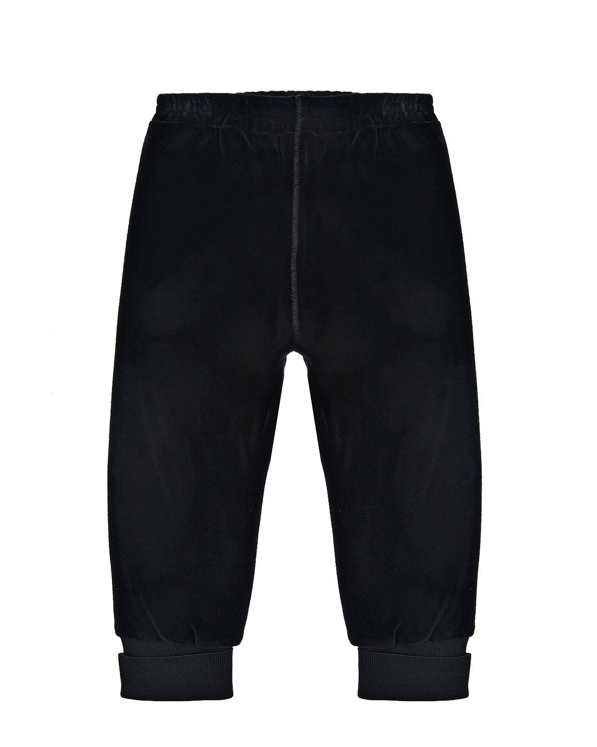 Черные спортивные брюки из вельвета GUCCI детские, размер 80, цвет черный - фото 1