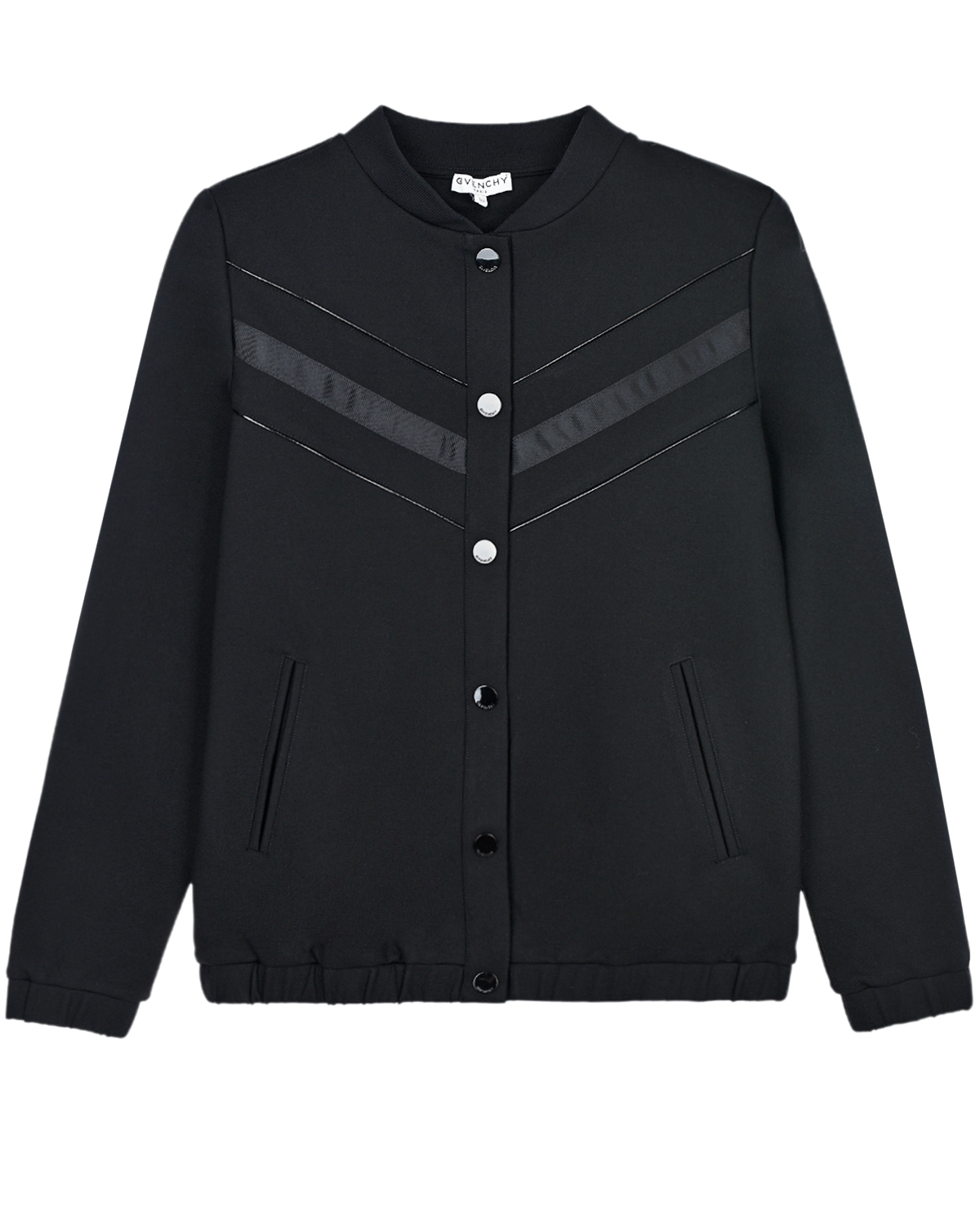 Черная куртка с логотипом в тон Givenchy детская