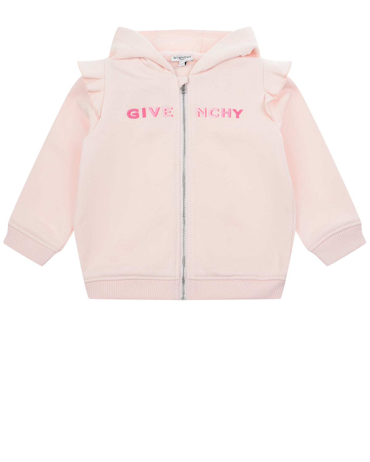 Спортивная куртка пудрового цвета Givenchy детская, размер 92 - фото 1