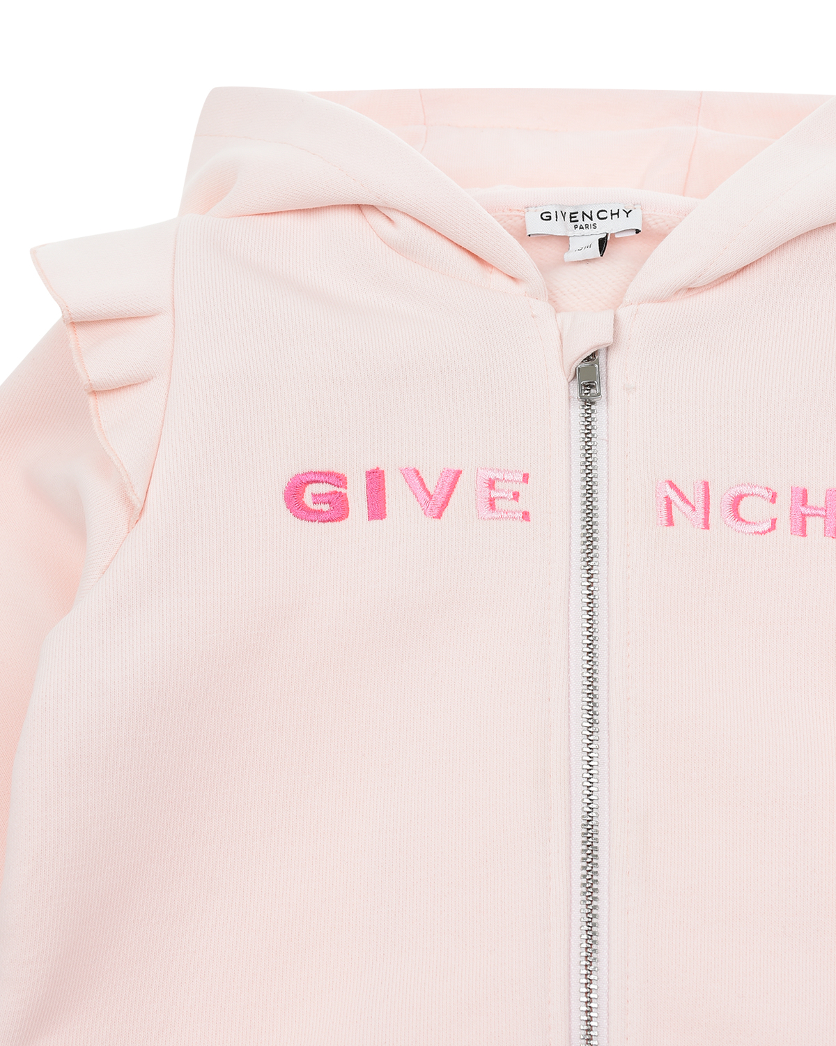 Спортивная куртка пудрового цвета Givenchy детская, размер 92 - фото 3
