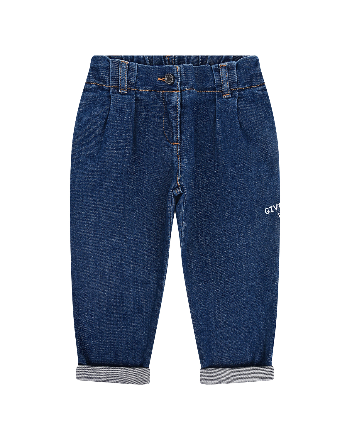 Синие джинсы с вышивкой Givenchy детские
