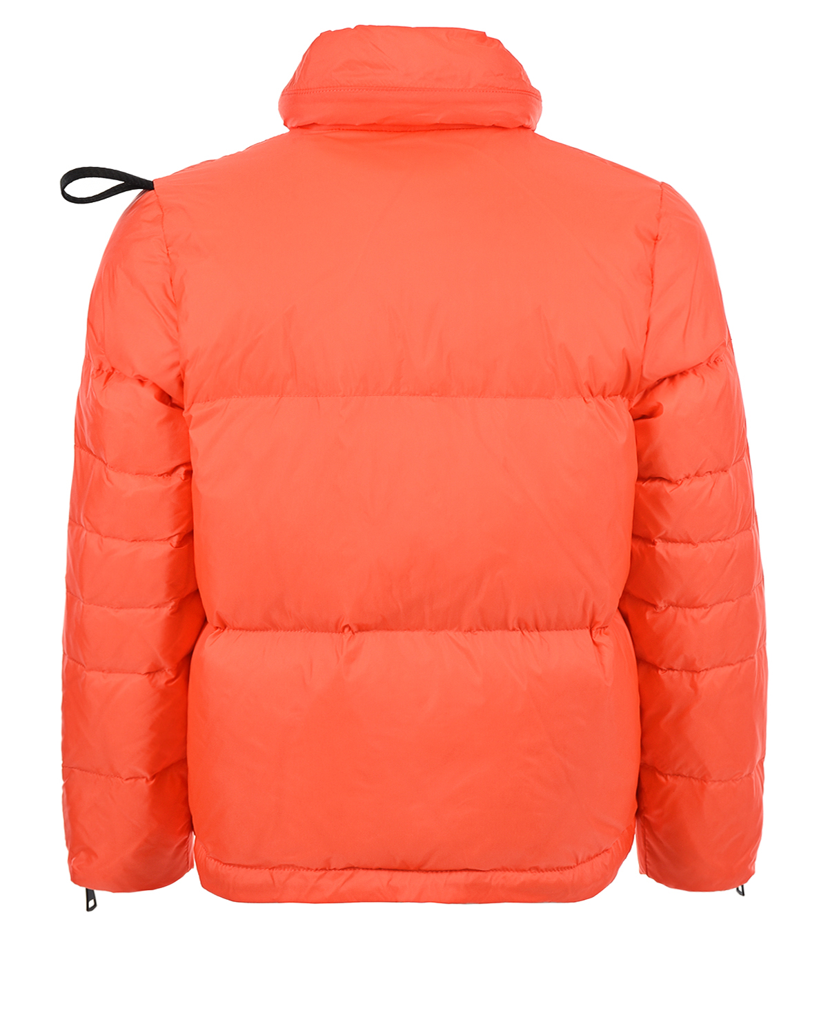 Оранжевая стеганая куртка-пуховик Glox детская, размер 140, цвет оранжевый - фото 2