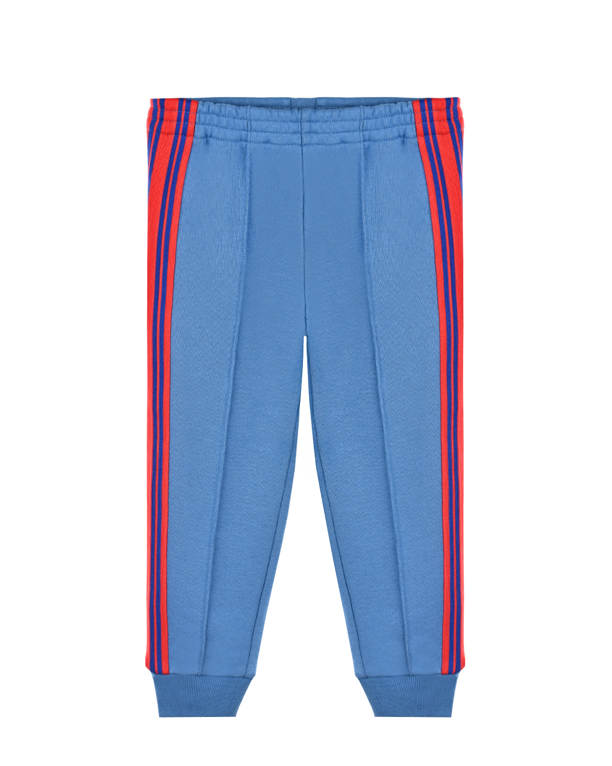 Голубые спортивные брюки с лампасами GUCCI детские
