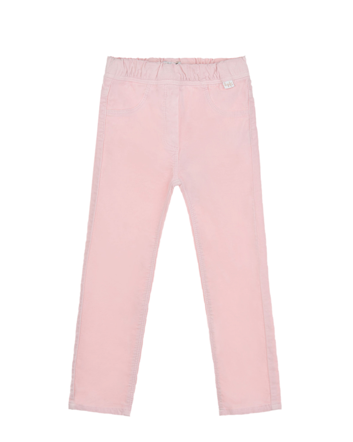 Розовые брюки с эластичным поясом IL Gufo детские