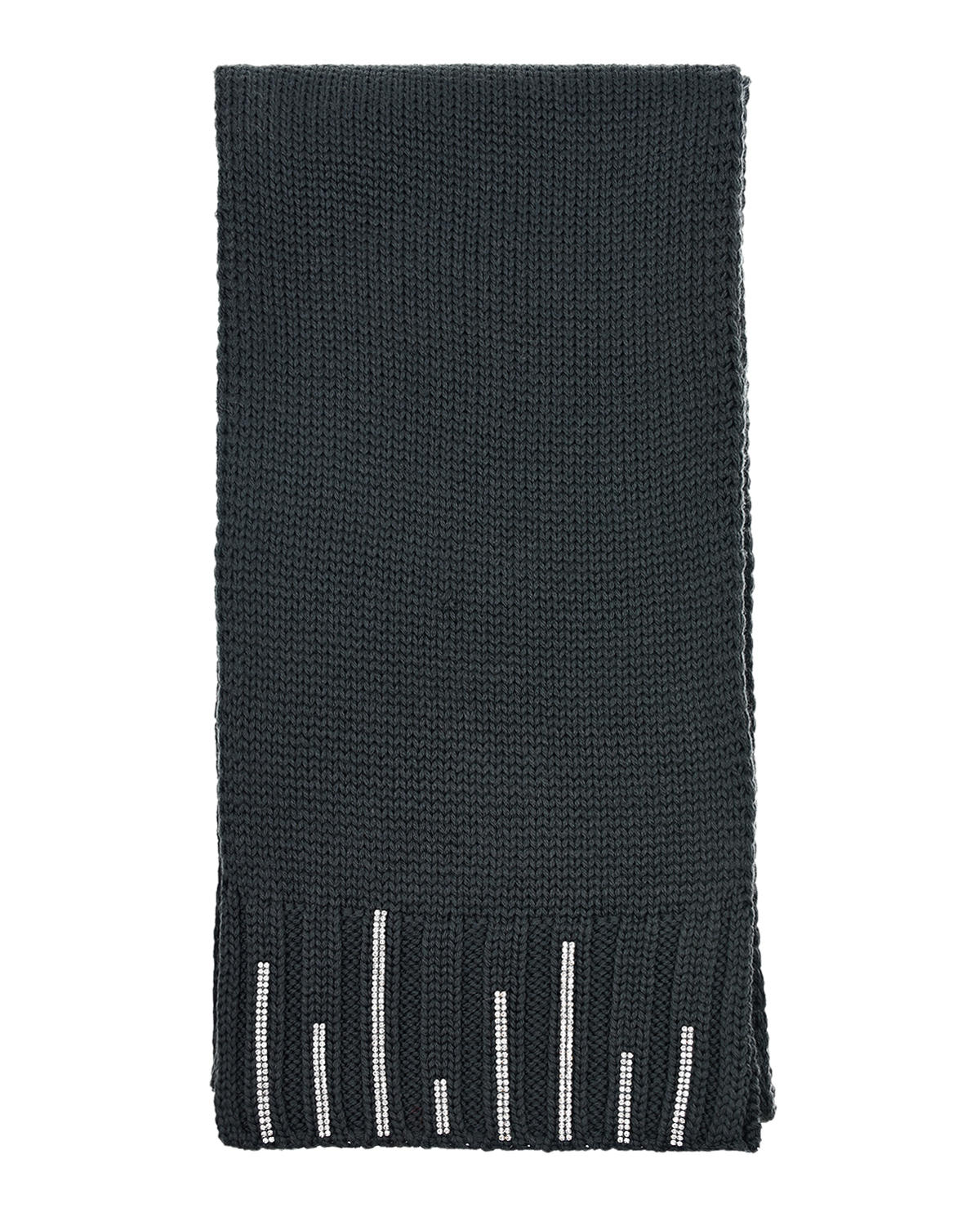 Серый шарф со стразами Joli Bebe детский, размер unica - фото 2