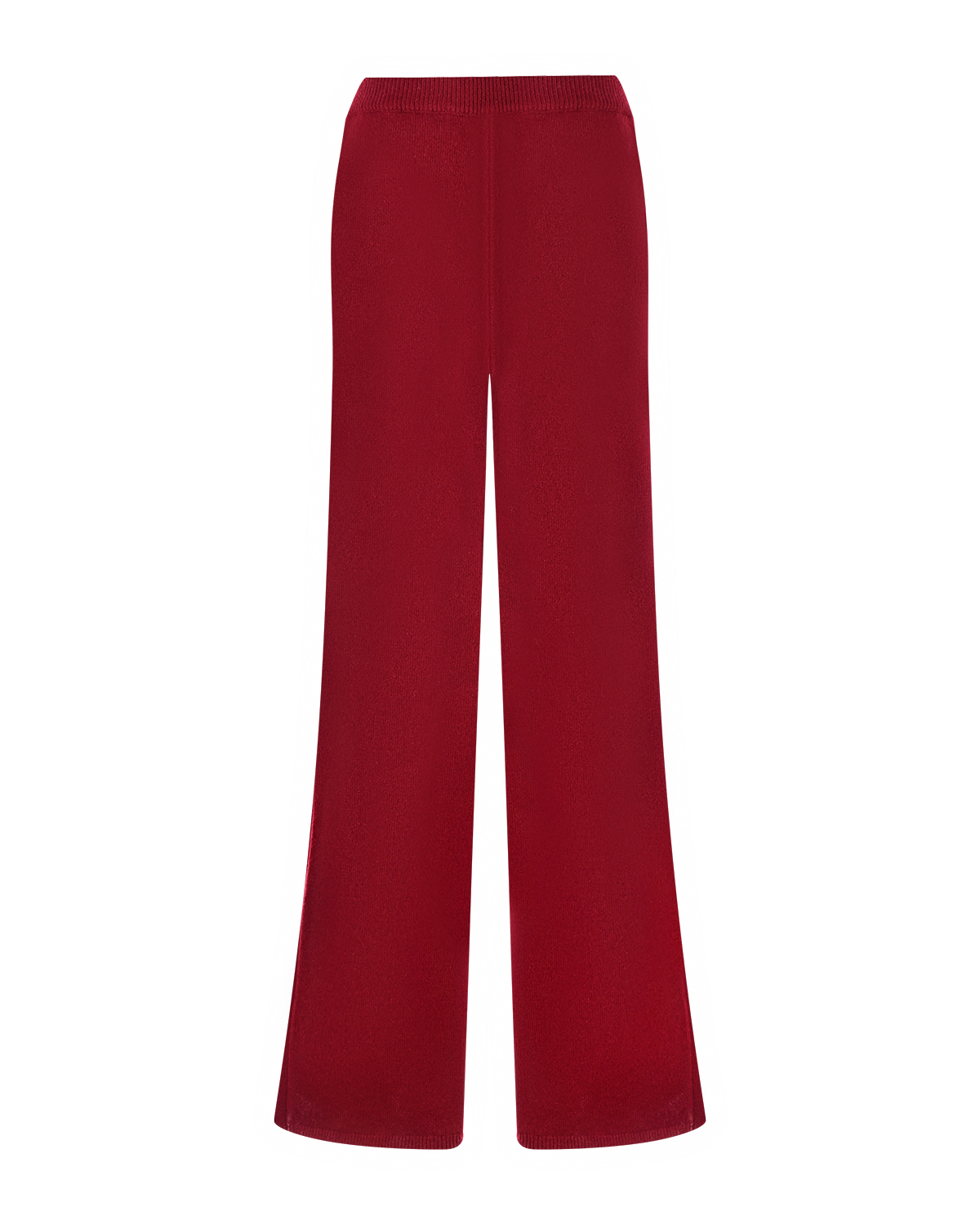 Бордовые брюки из шерсти Joseph, размер 40, цвет фиолетовый - фото 1
