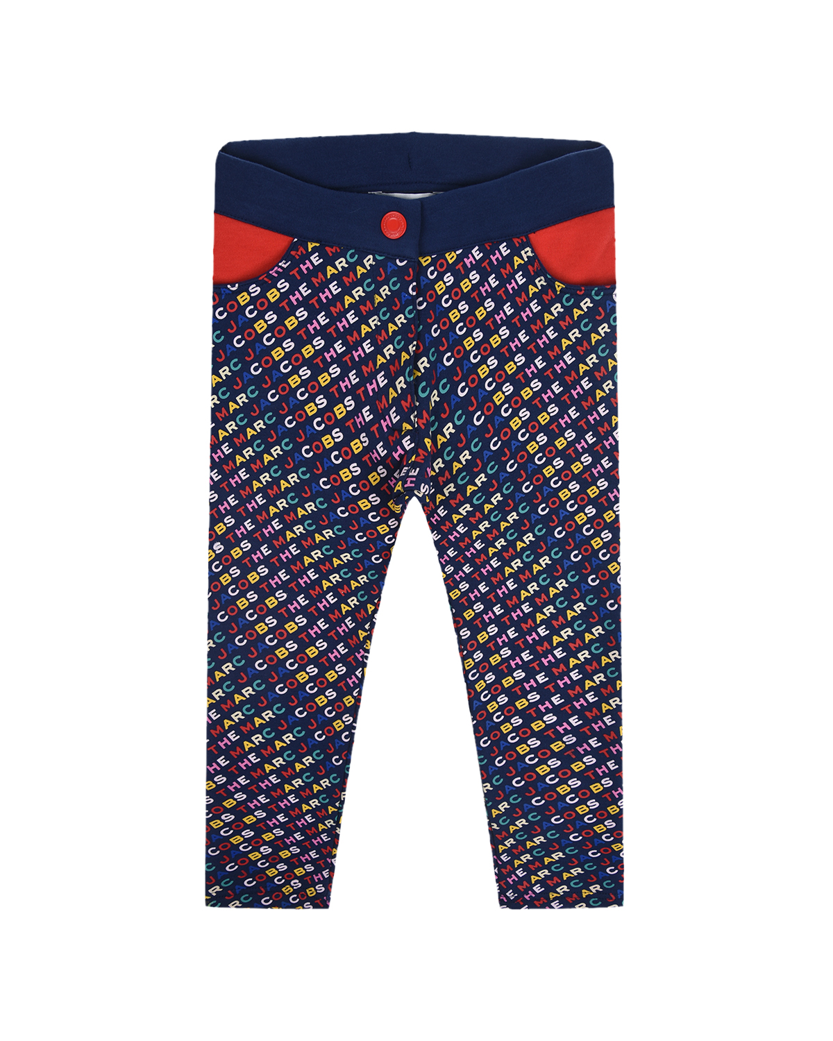 Спортивные брюки с принтом "буквы" Little Marc Jacobs детские, размер 86, цвет мультиколор - фото 1