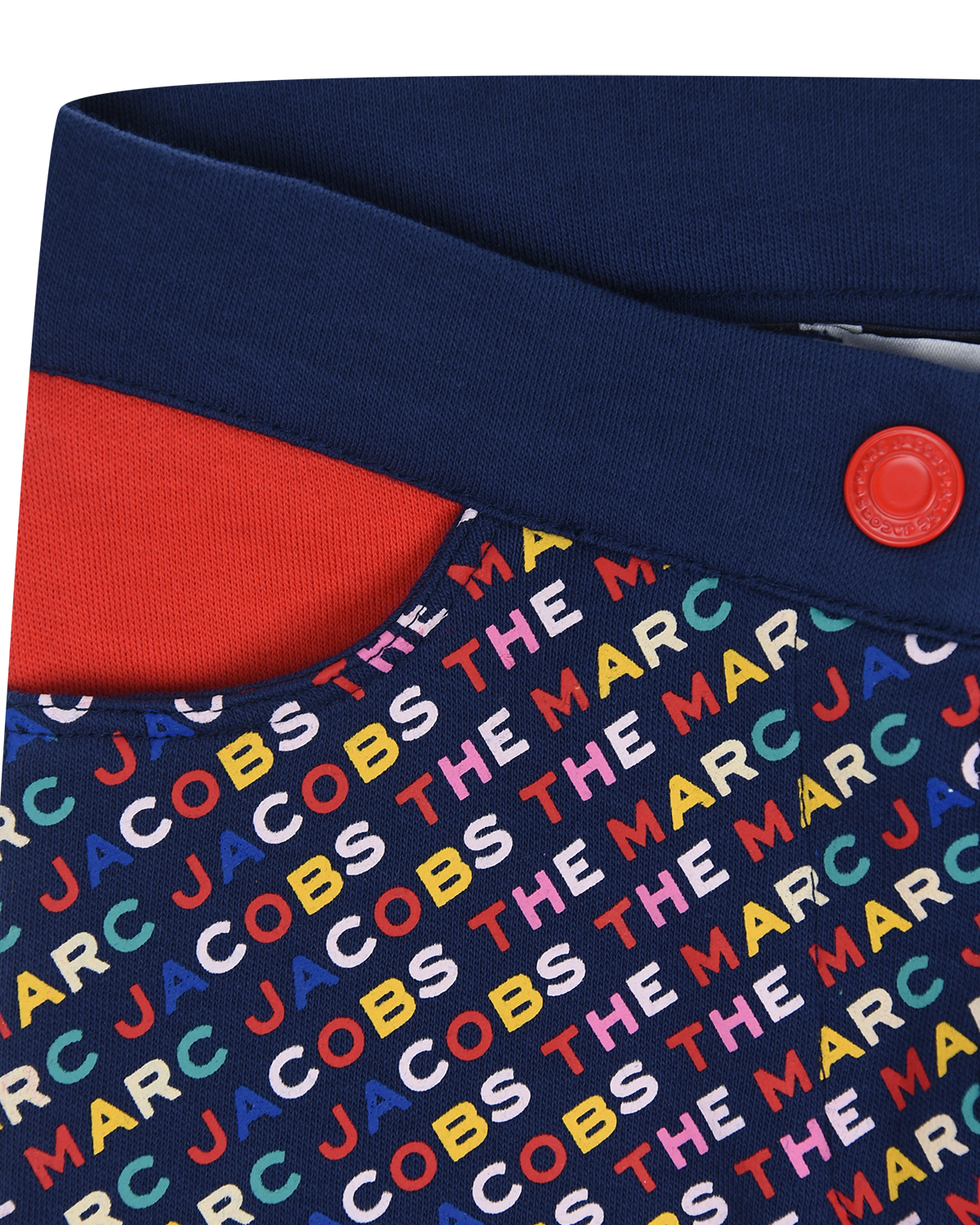 Спортивные брюки с принтом "буквы" Little Marc Jacobs детские, размер 86, цвет мультиколор - фото 3