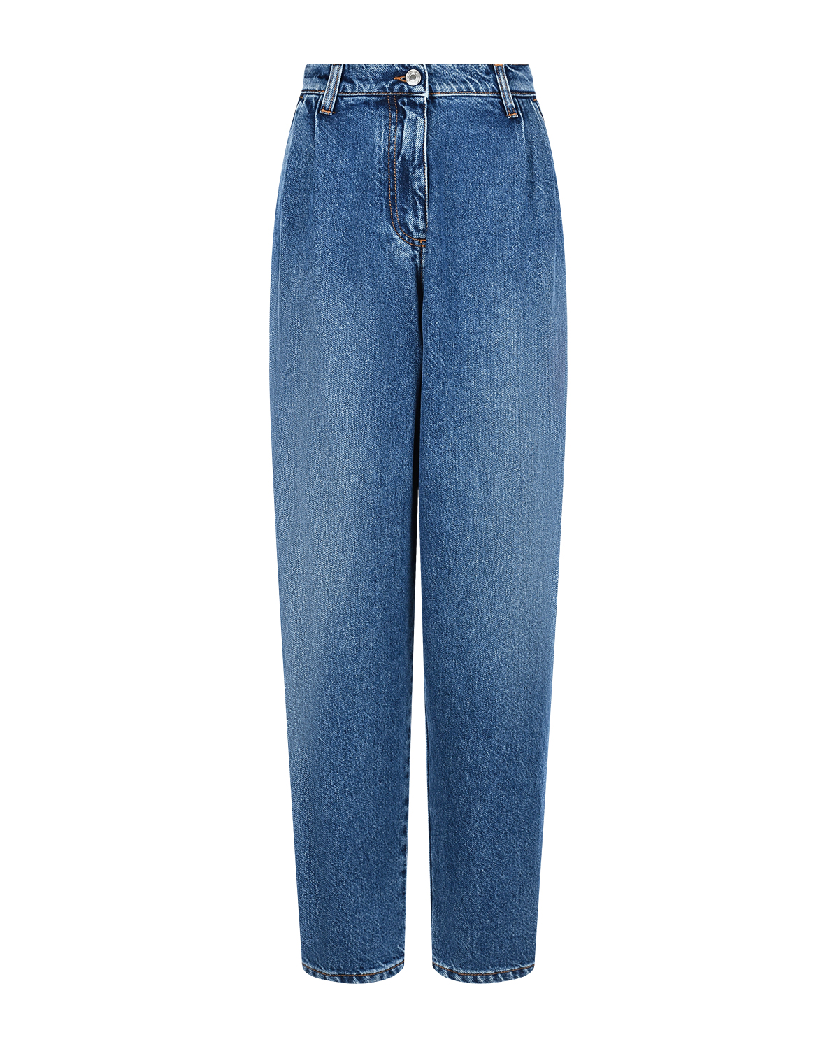 

Синие джинсы-бананы MSGM, Синий, Синие джинсы-бананы MSGM