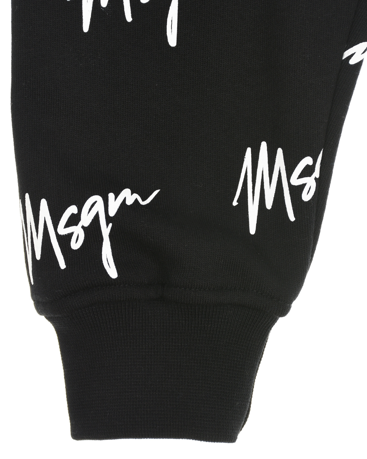 Спортивный костюм со сплошным принтом логотипа MSGM детский, размер 80, цвет черный - фото 6