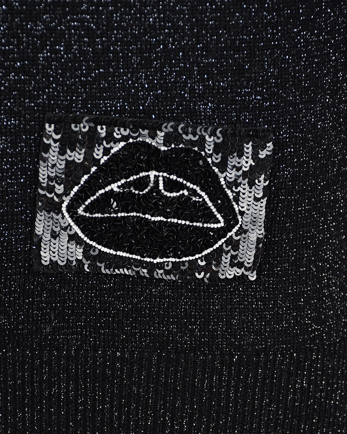 Черный комплект из смесовой шерсти: худи и джоггеры Markus Lupfer, размер 40 - фото 11