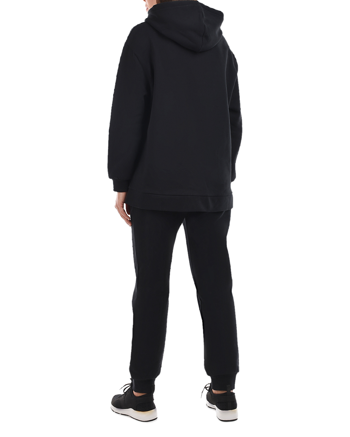 Черные джоггеры с вышивкой Markus Lupfer, размер 40, цвет черный - фото 3