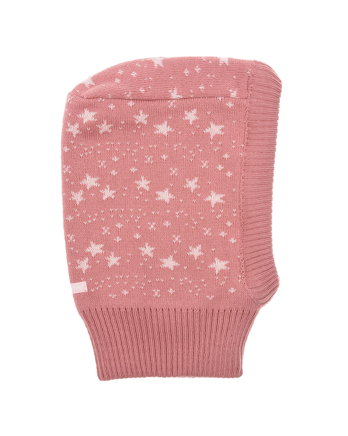 Розовая шапка-шлум с принтом "звездочки" MaxiMo детская, размер 45, цвет розовый - фото 1