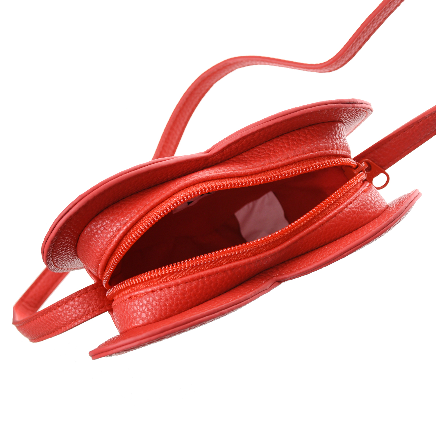 Красная сумка в форме сердца,14x18x4,5 см Molo детская, размер unica, цвет красный - фото 4