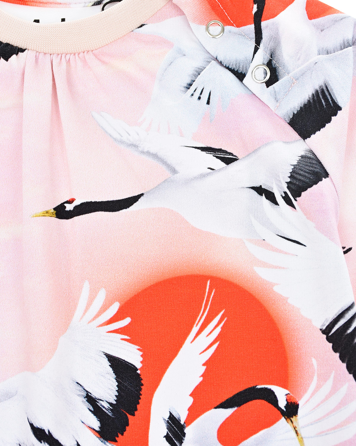 Розовый комбинезон Sunrise Cranes Molo детский, размер 68 - фото 4