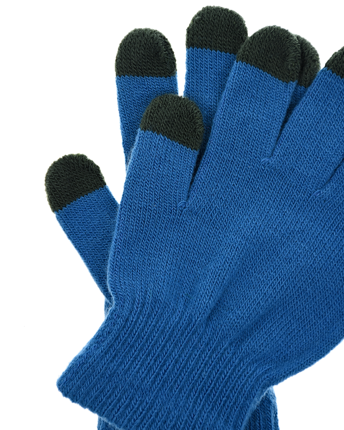 Две пары перчаток для мальчиков Molo детское, размер 140, цвет синий - фото 3