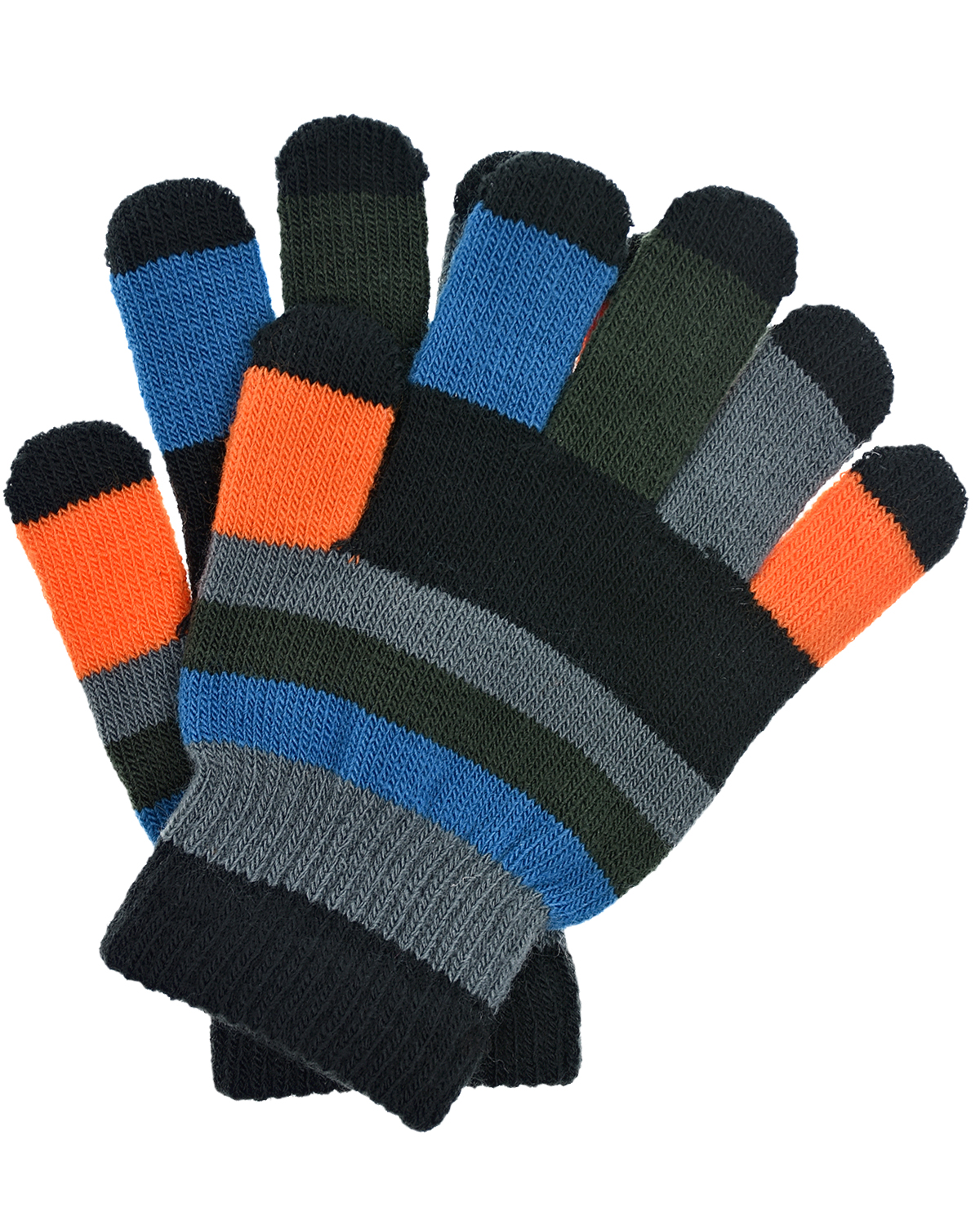 Две пары перчаток для мальчиков Molo детское, размер 140, цвет синий - фото 4