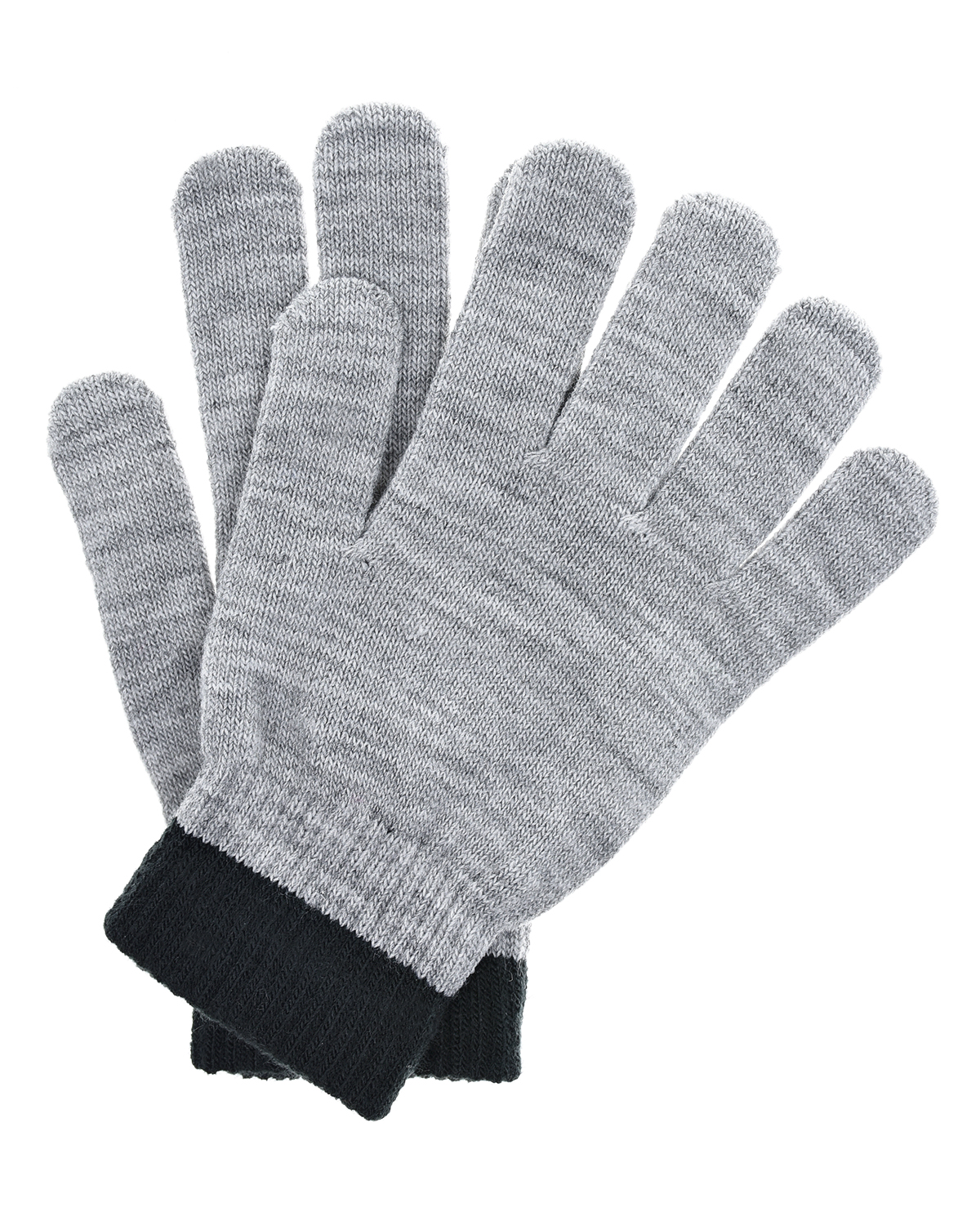 Комплект из двух пар перчаток Kello Black Molo детский, размер 176, цвет серый - фото 2