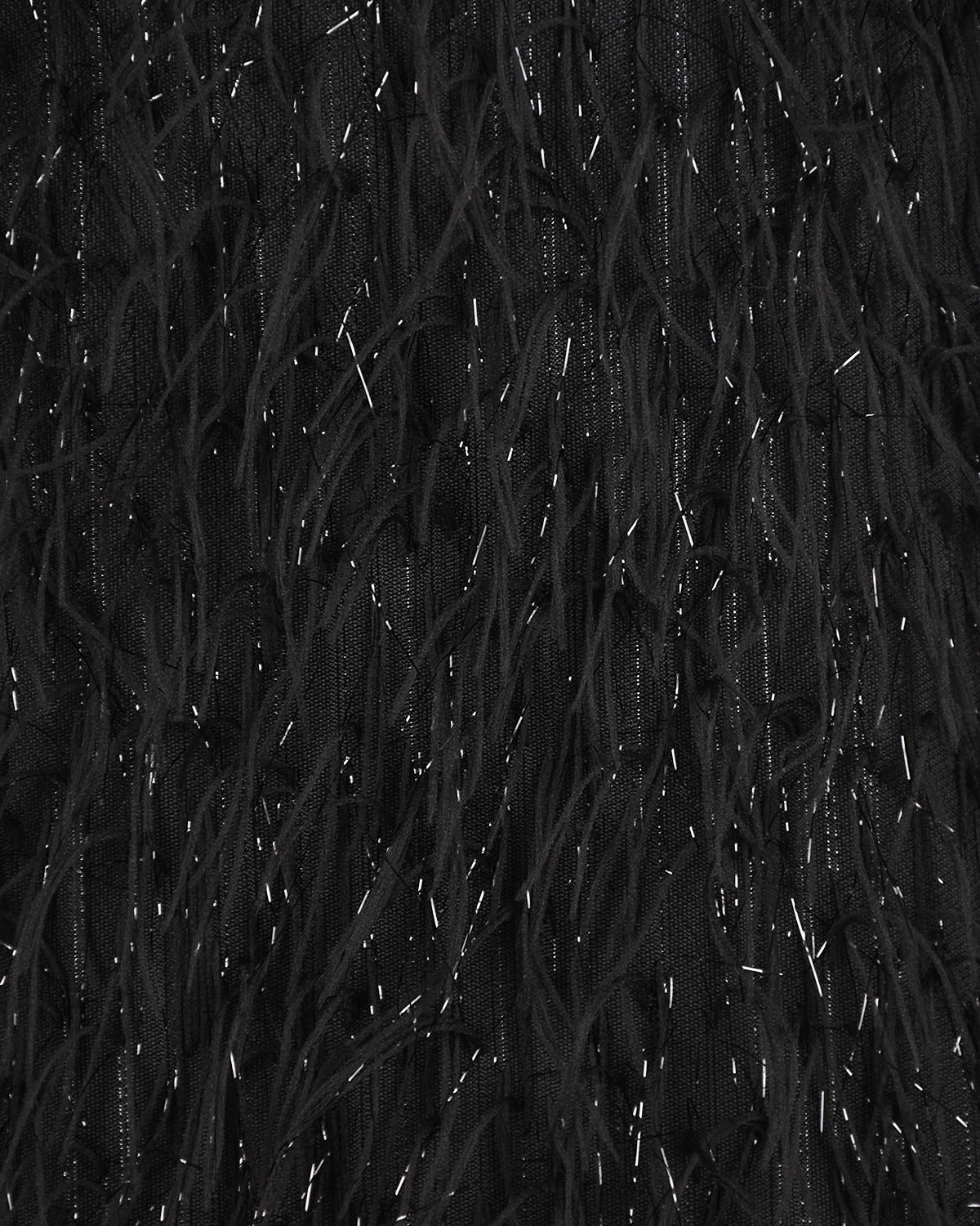 Черное платье прямого кроя Monnalisa детское, размер 128, цвет черный - фото 4