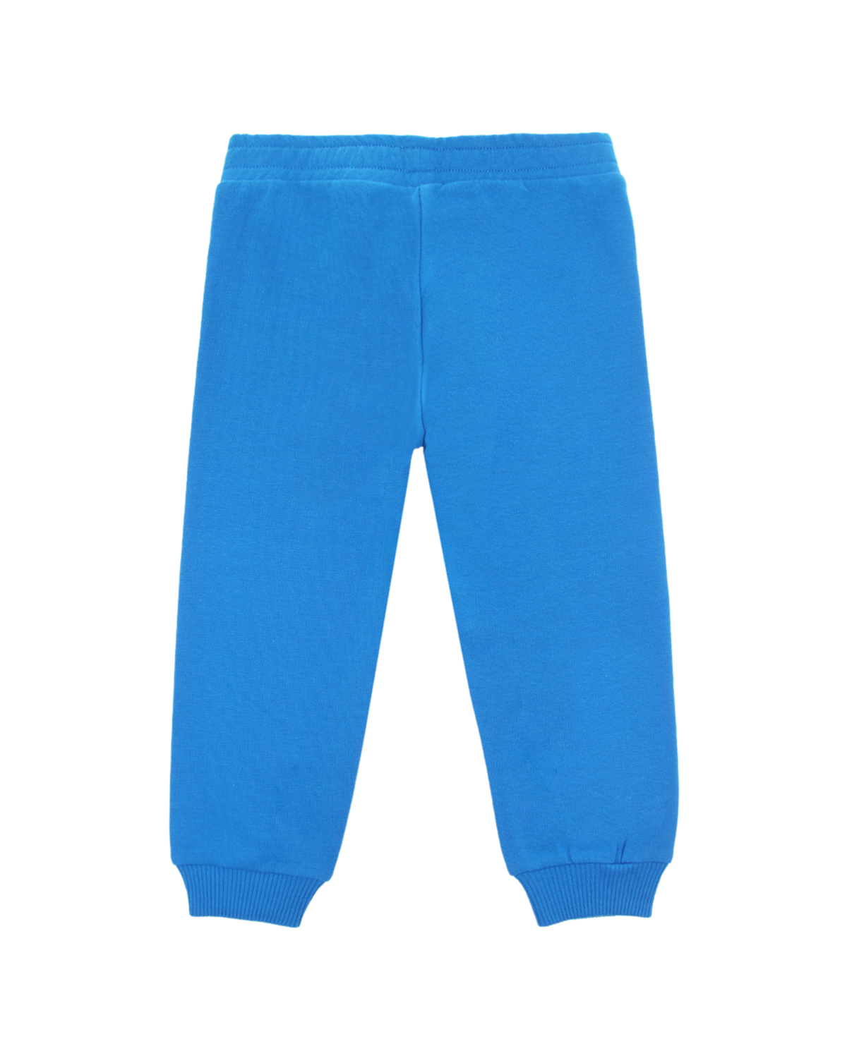 Голубые спортивные брюки с логотипом Moschino детские, размер 74, цвет голубой - фото 2