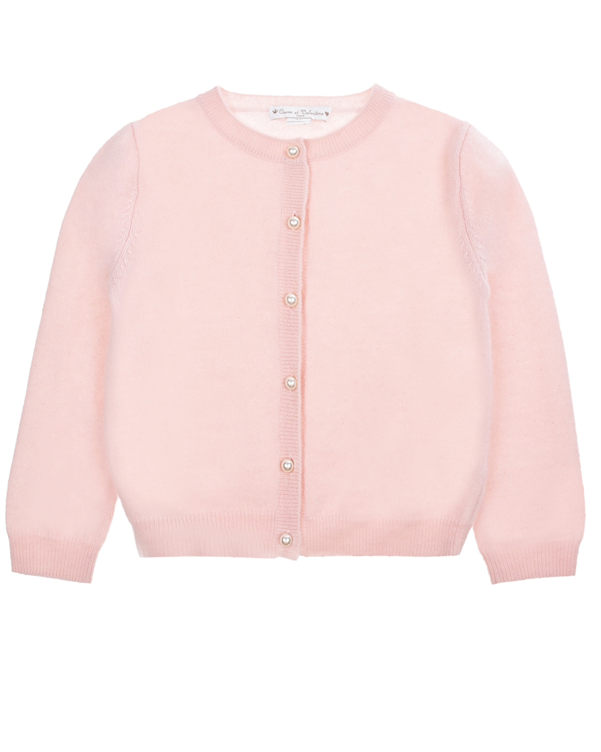 

Кашемировый кардиган на пуговицах Oscar et Valentine детский, Розовый, Кашемировый кардиган на пуговицах Oscar et Valentine детский