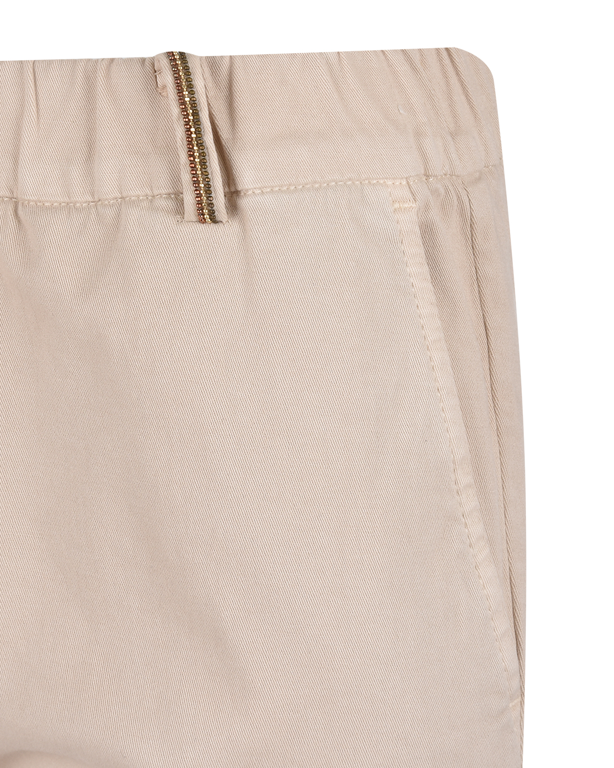 Бежевые брюки с подворотами Panicale, размер 42, цвет бежевый - фото 7