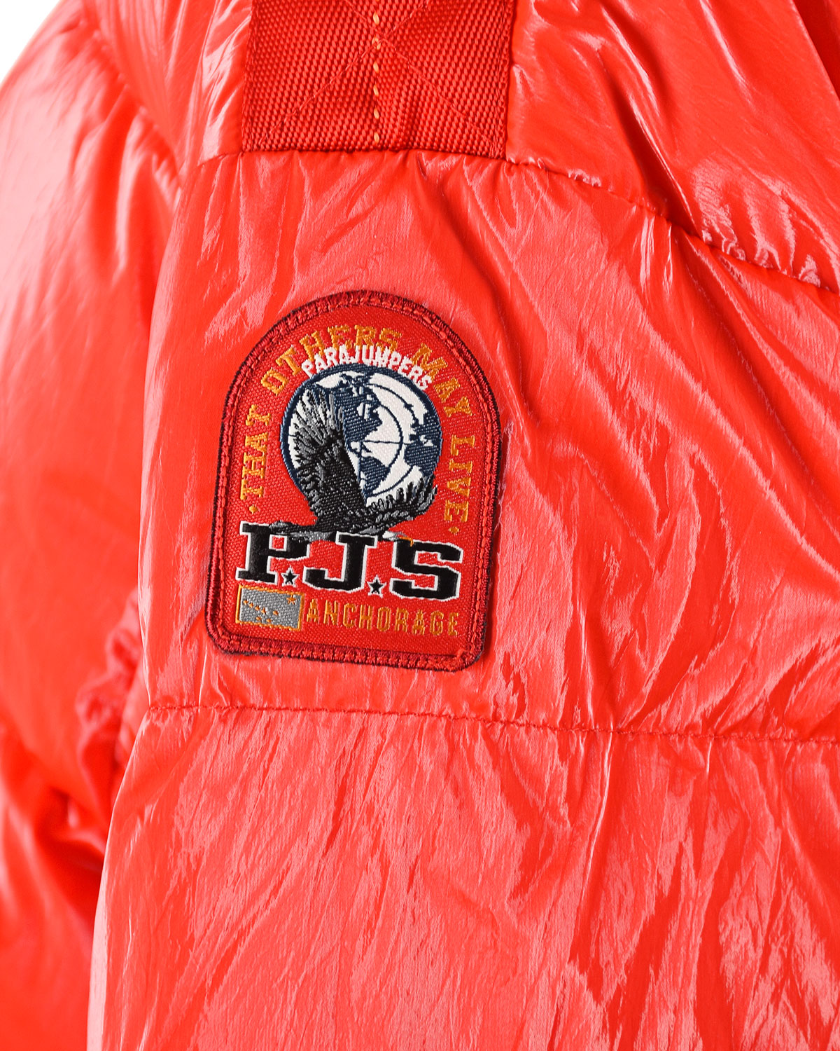 Красная куртка на молнии Parajumpers, размер 40, цвет красный - фото 9