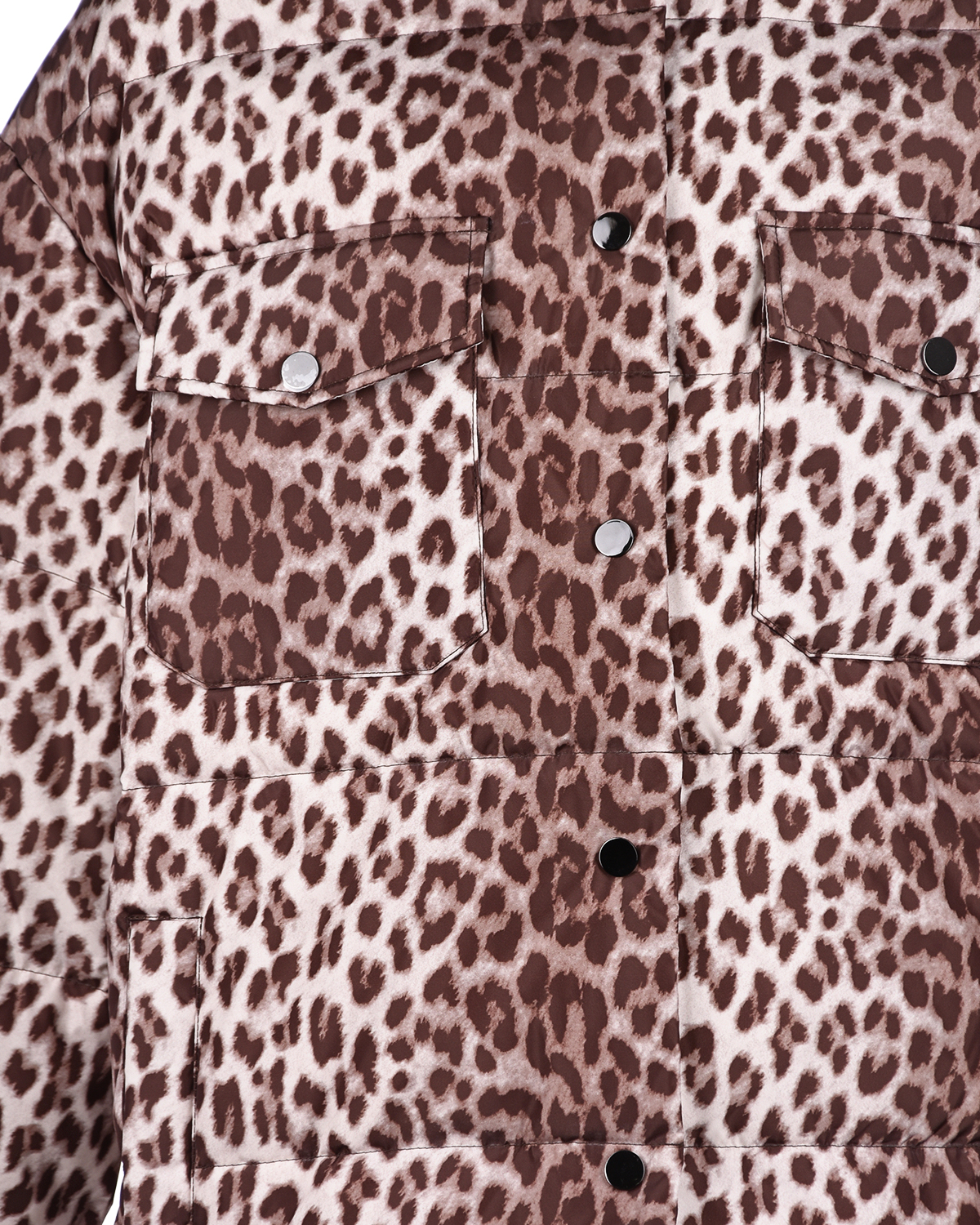 Куртка с леопардовым принтом Parosh, размер 42, цвет мультиколор - фото 7