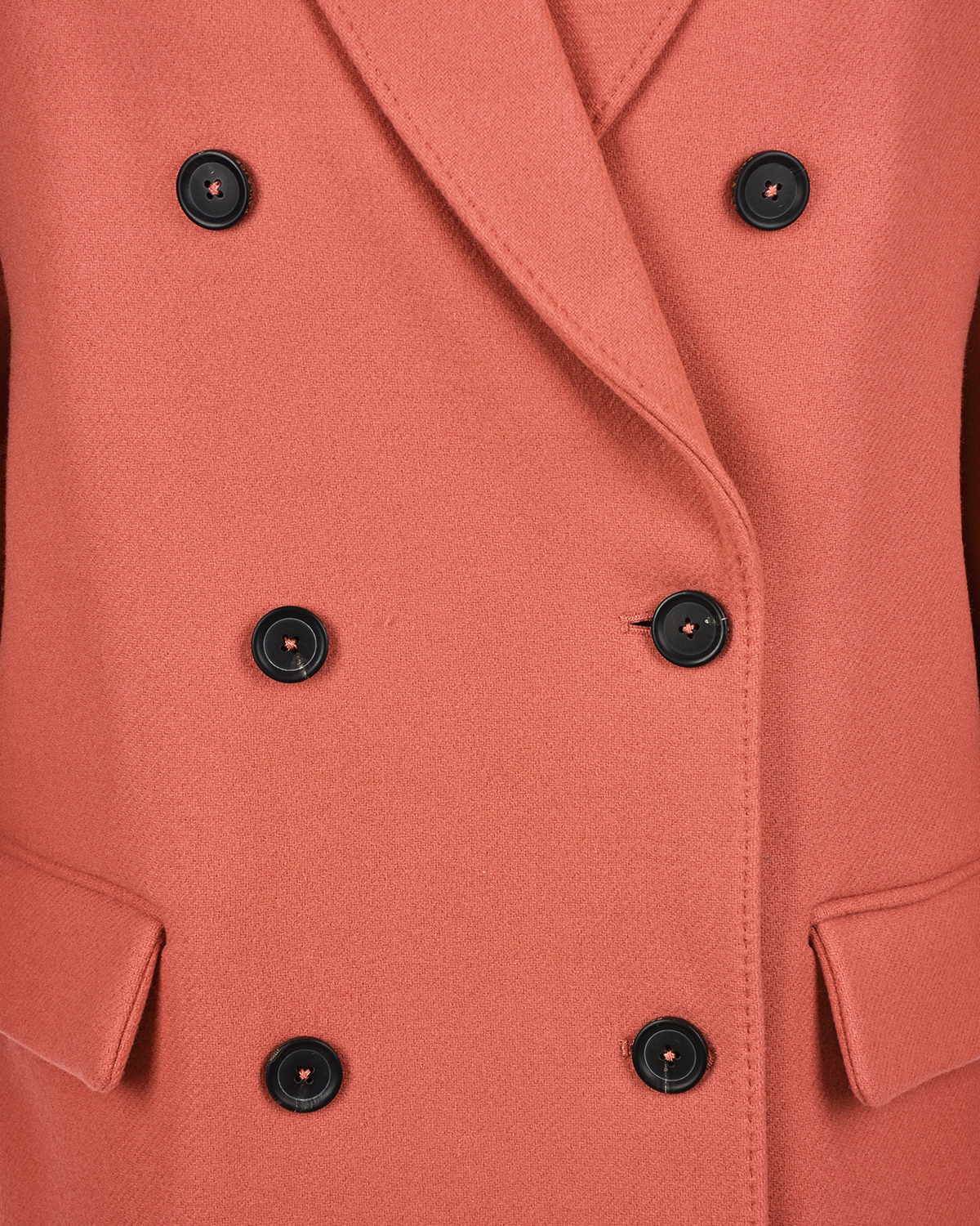 Двубортное пальто oversize Paul&Joe, размер 40, цвет розовый - фото 6