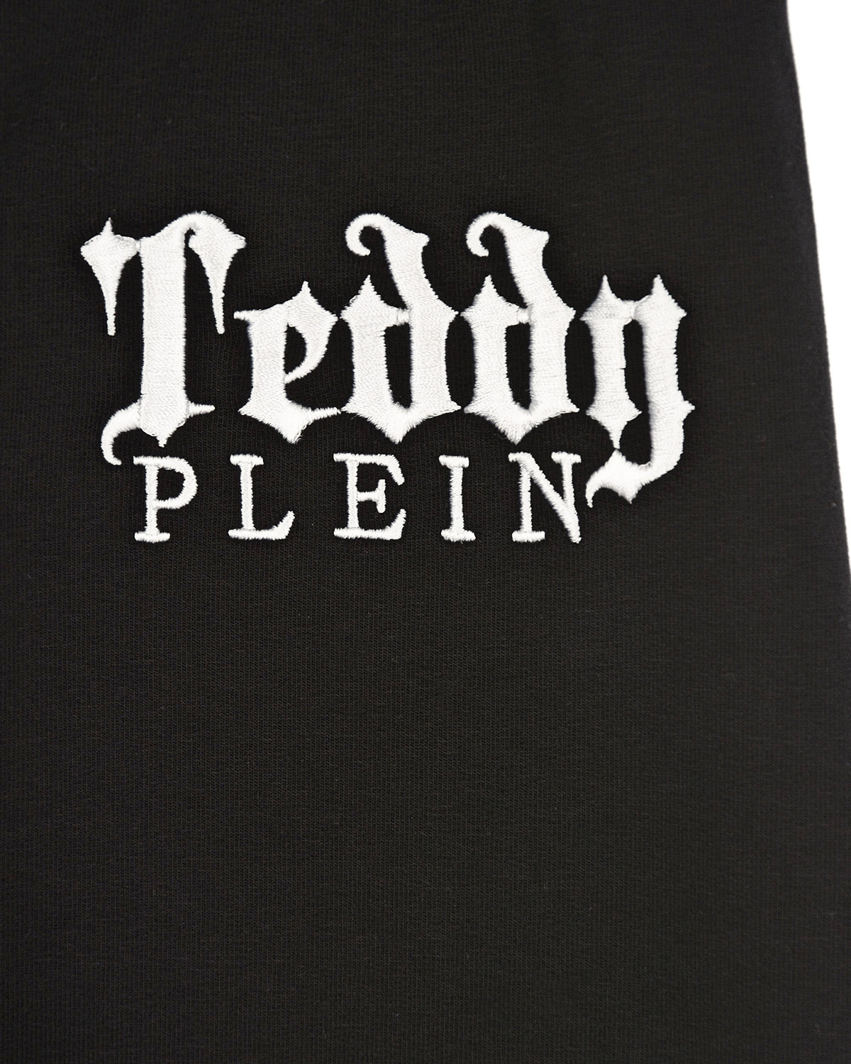 Черные спортивные брюки с принтом "Teddy" Philipp Plein детские, размер 140, цвет черный - фото 5
