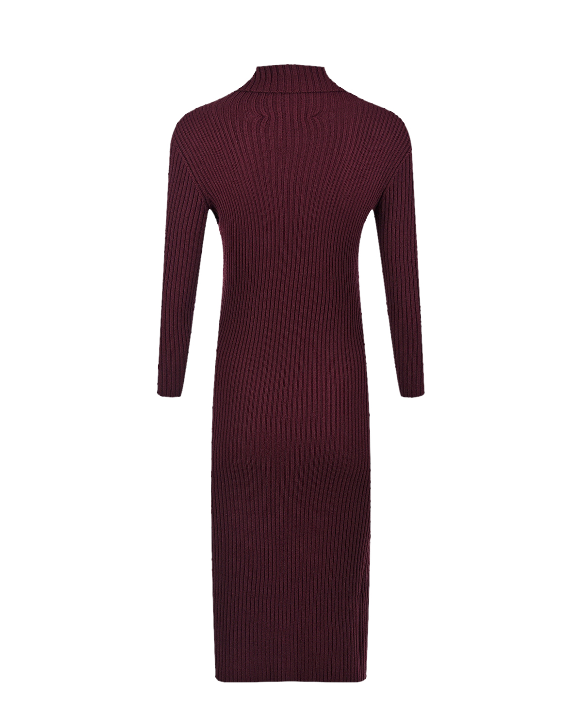 Бордовое платье Livigno Pietro Brunelli, размер 42, цвет бордовый - фото 6