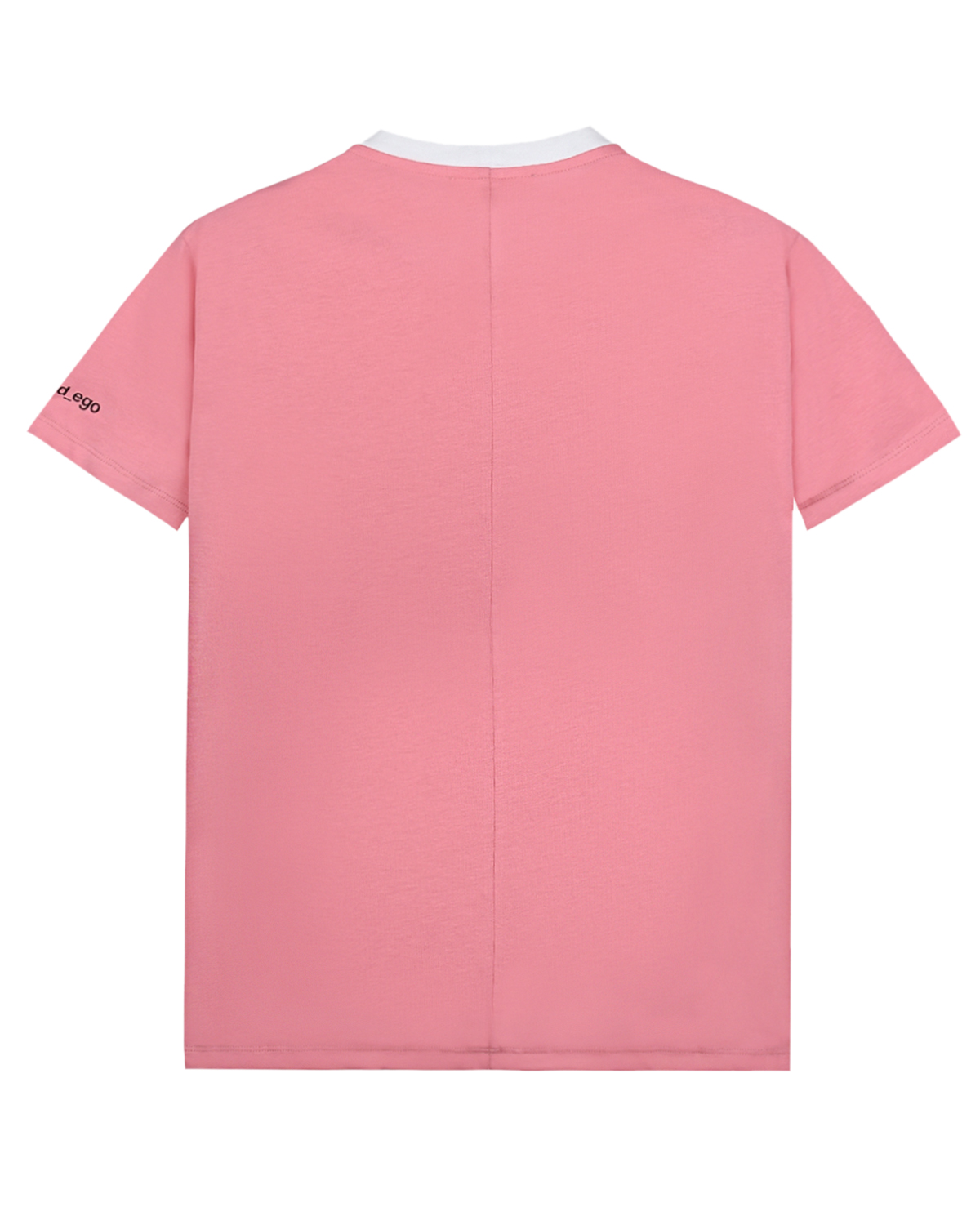 Розовая футболка с надписью Scrambled Ego детская, размер 104, цвет розовый - фото 2