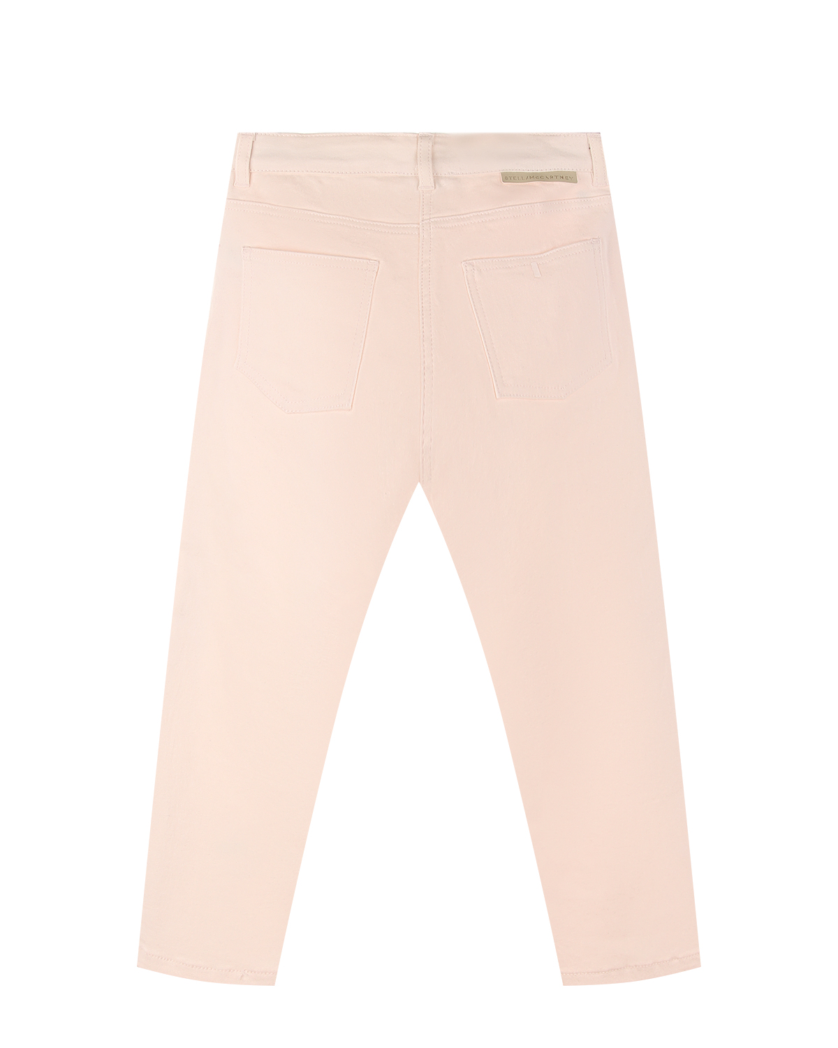 Кремовые брюки с бахромой Stella McCartney детские, размер 128, цвет кремовый - фото 2