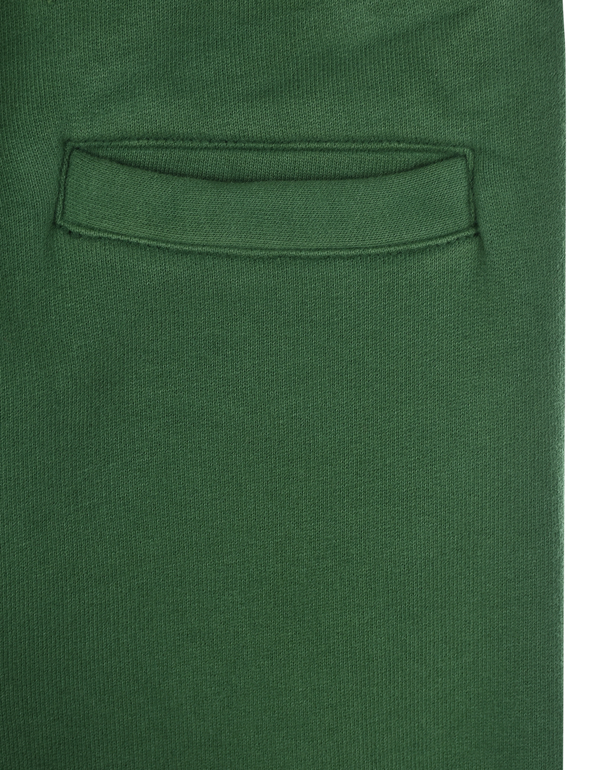Спортивные брюки с накладным карманом Stone Island детские, размер 92, цвет зеленый - фото 4