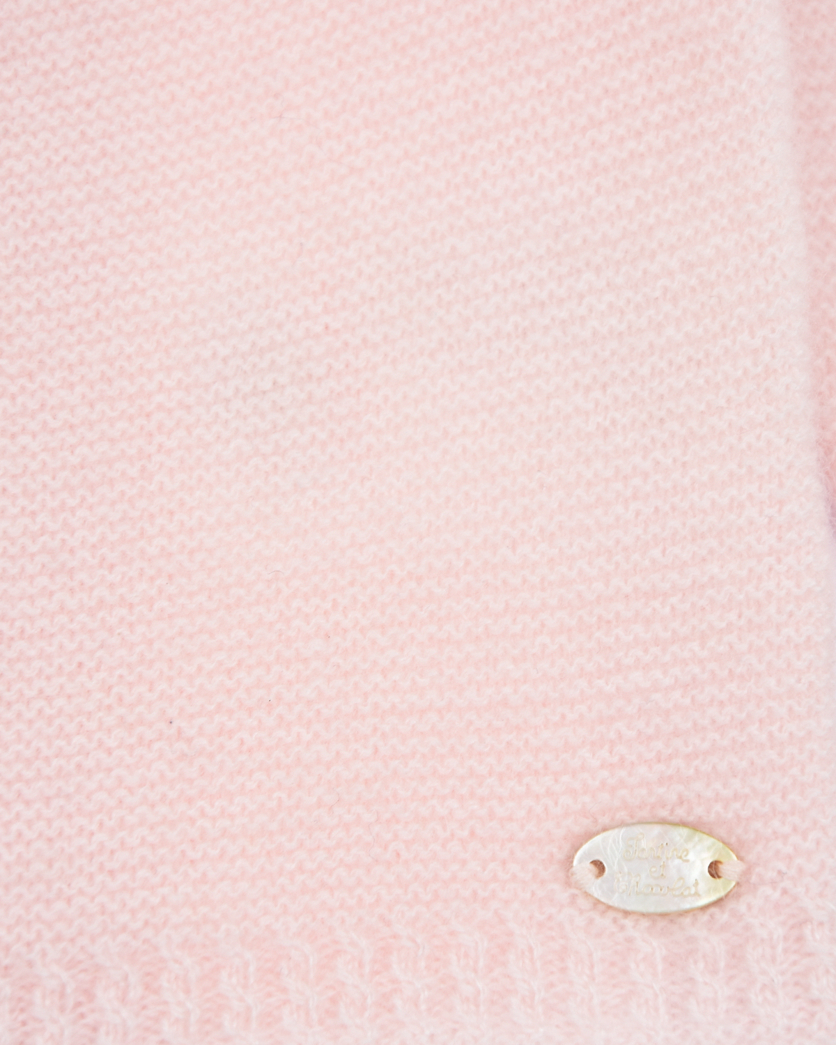 Розовый кардиган из кашемира Tartine et Chocolat детский, размер 80 - фото 3