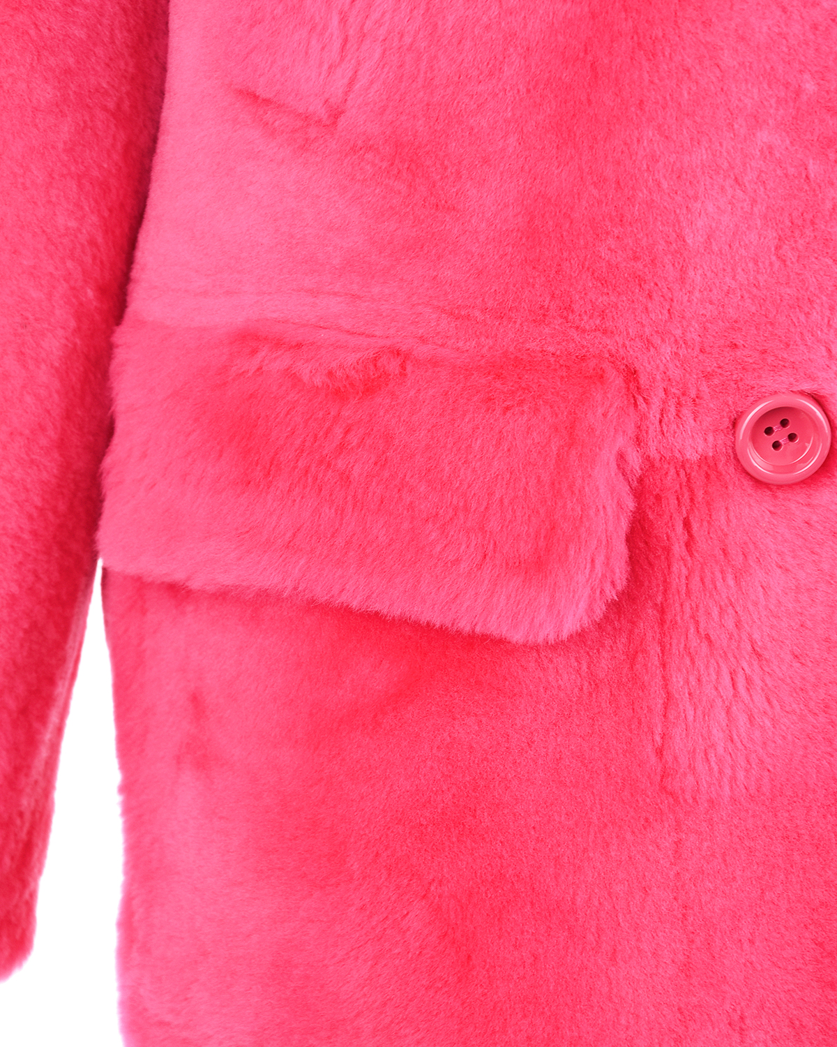 Двубортное меховое пальто Yves Salomon, размер 36, цвет нет цвета - фото 8